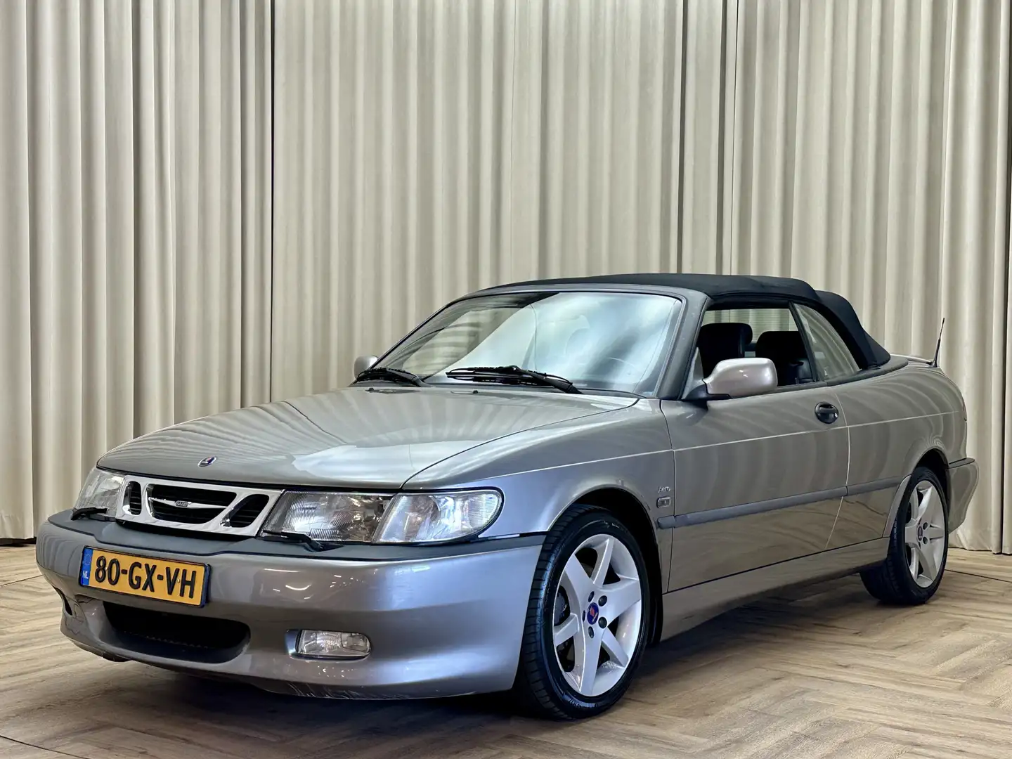 Saab 9-3 Cabrio 2.0 Turbo Aero *Goed Onderhouden* Leder / S Сірий - 2