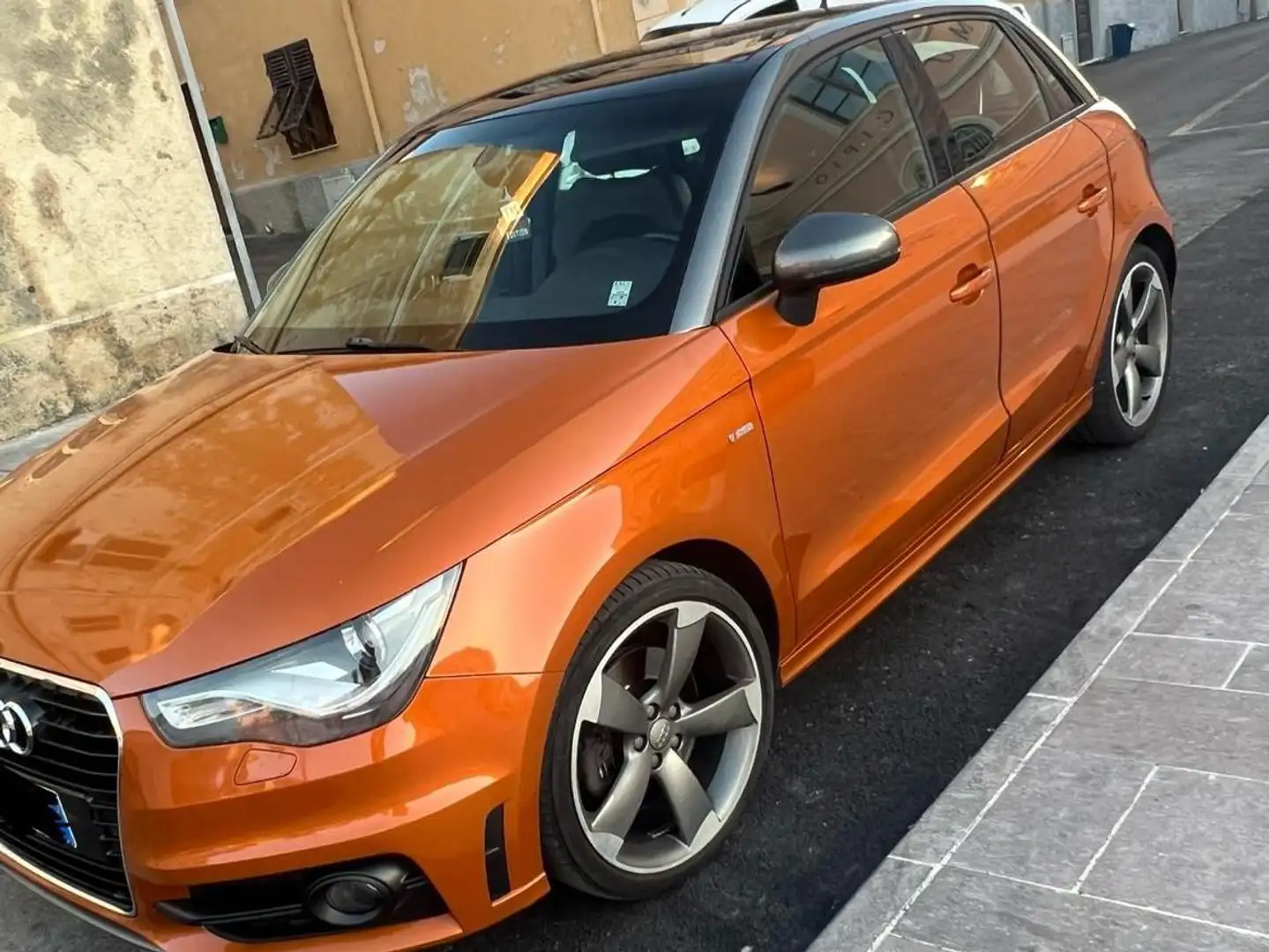 Audi A1 A1 I 2013 SportbackSportback 1.4 tfsi185cv Orange - 1