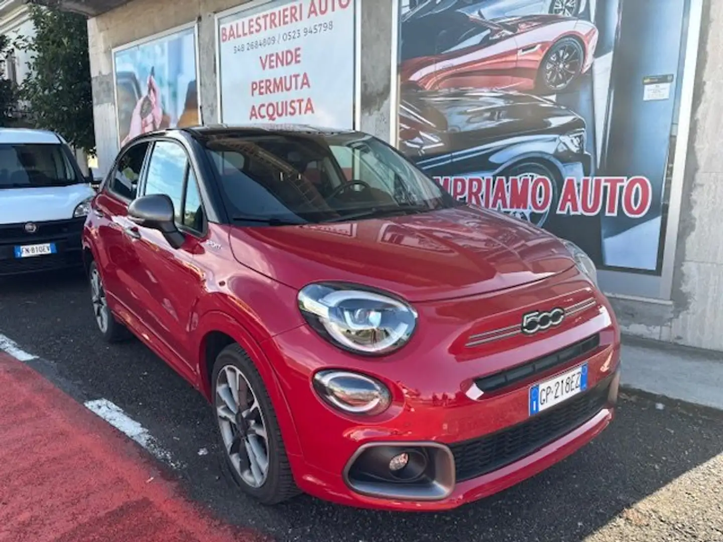 Fiat 500X 500X 2022 1.3 mjet Sport 95cv PREZZO REALE Rosso - 2