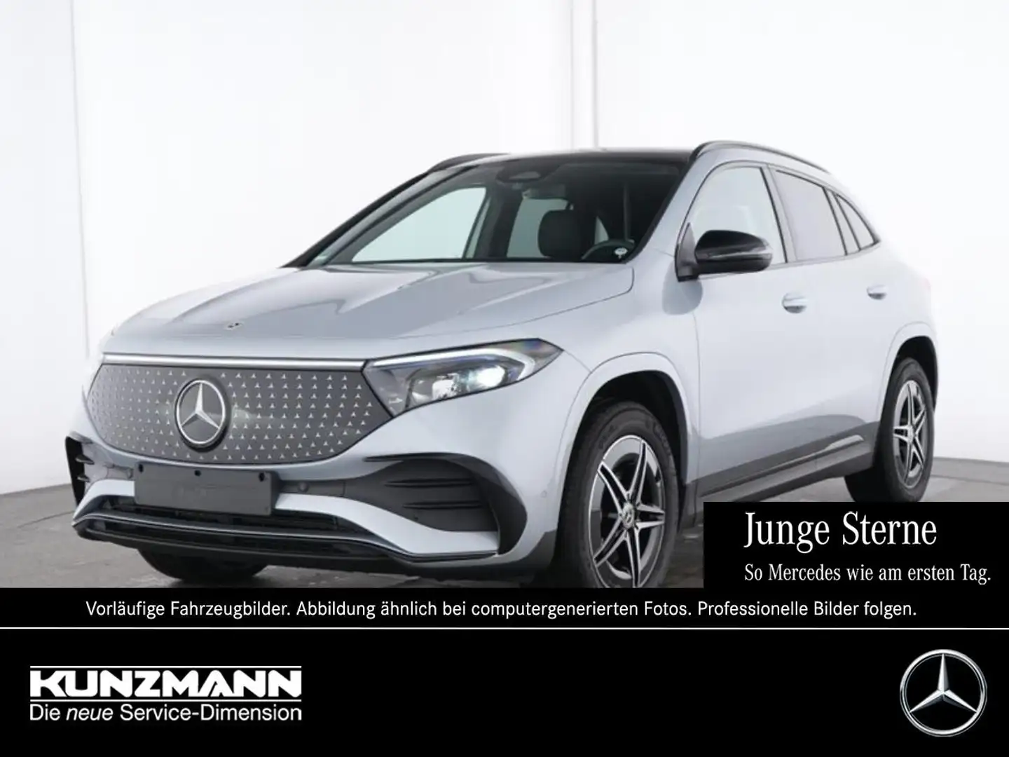 Mercedes-Benz EQA 350 4M AMG Night Panorama Kamera Easy-Pack Silber - 1