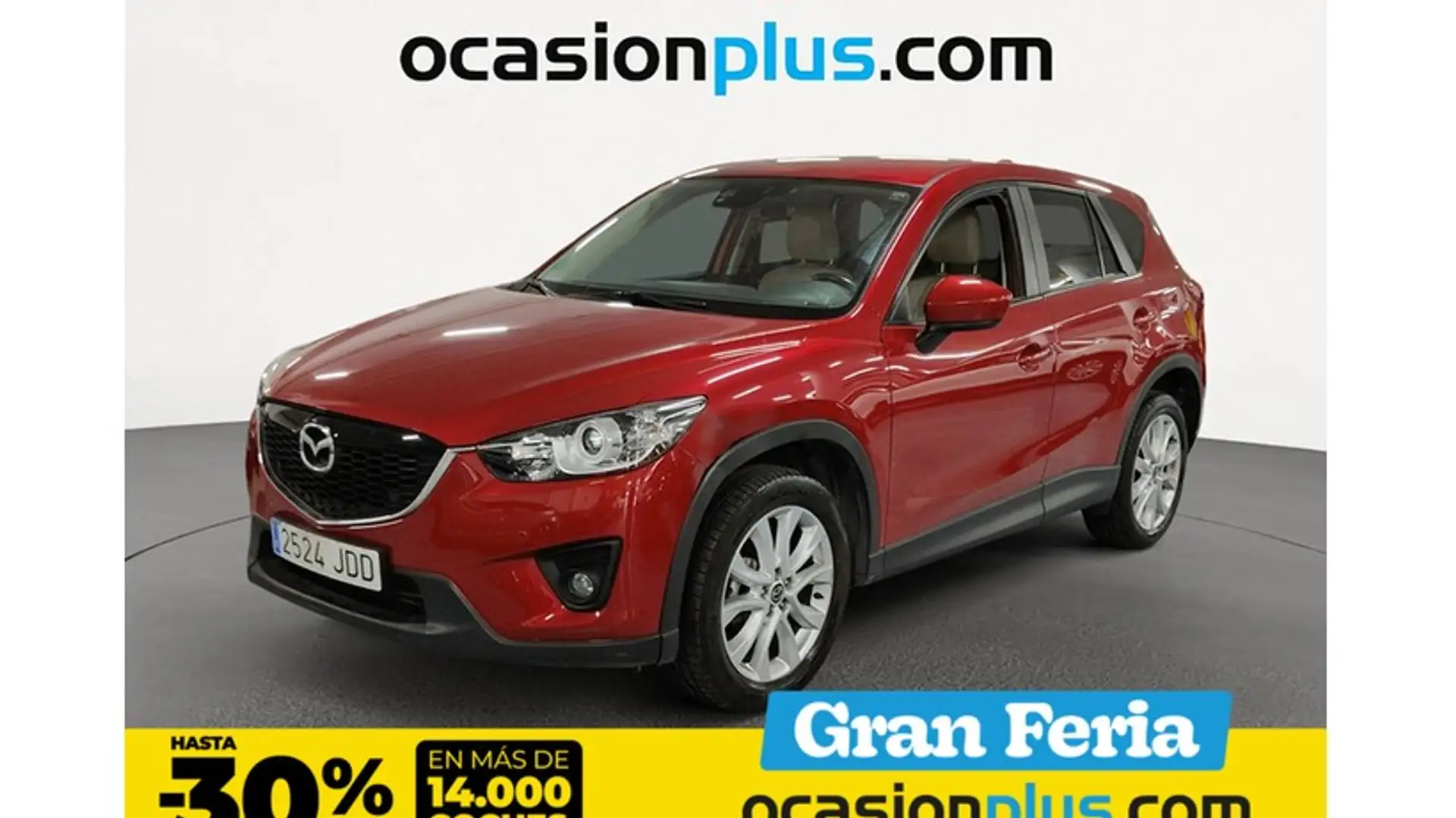 Mazda CX-5 2.2DE Luxury + Premium blanco AWD 150 Rojo - 1
