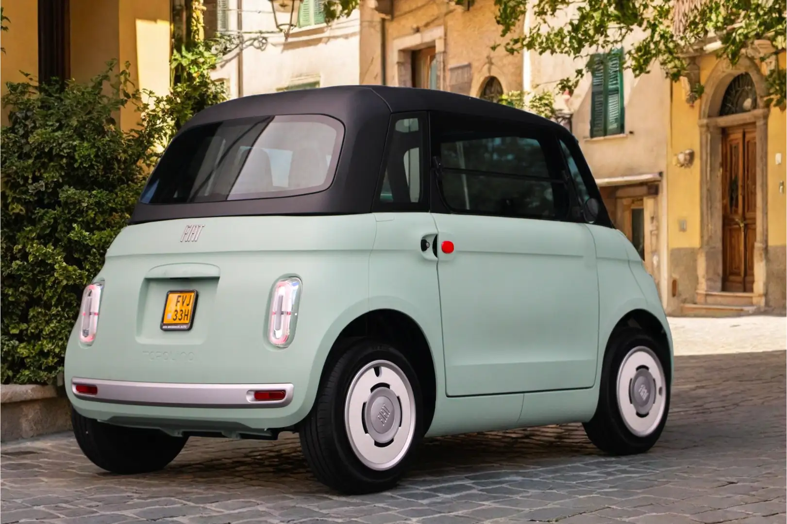 Fiat Topolino 6KW | Panoramadak | USB-C aansluiting| Verwarming Vert - 2