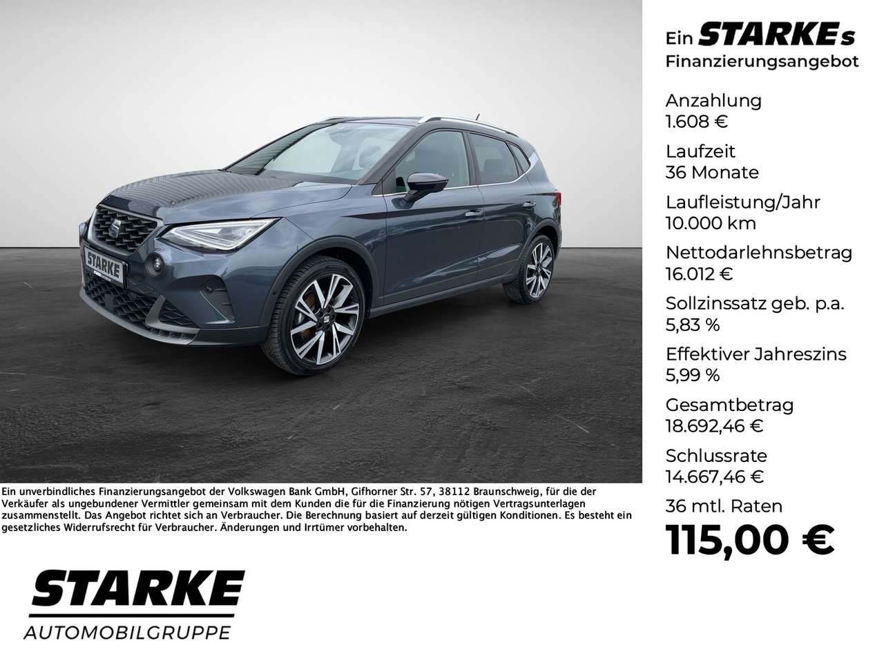 Seat Arona — Seat Arona FR 1.0 TSI 6-Gang