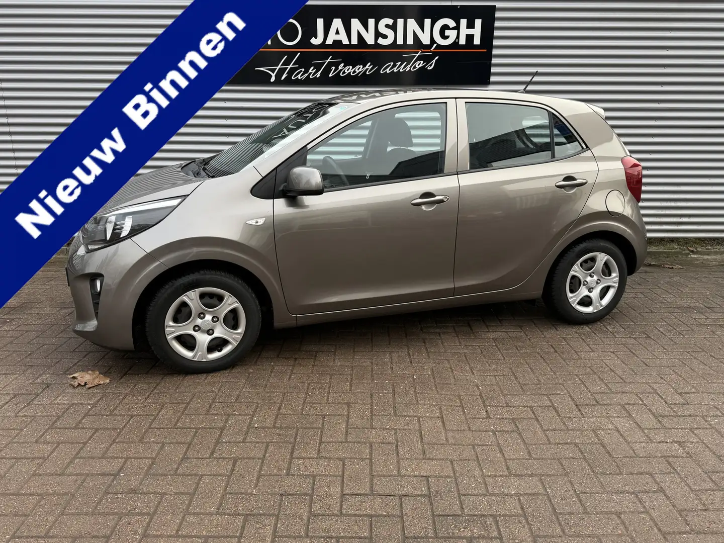 Kia Picanto 1.0 CVVT EconomyPlusLine | Airco | Bluetooth | Zui Grau - 1