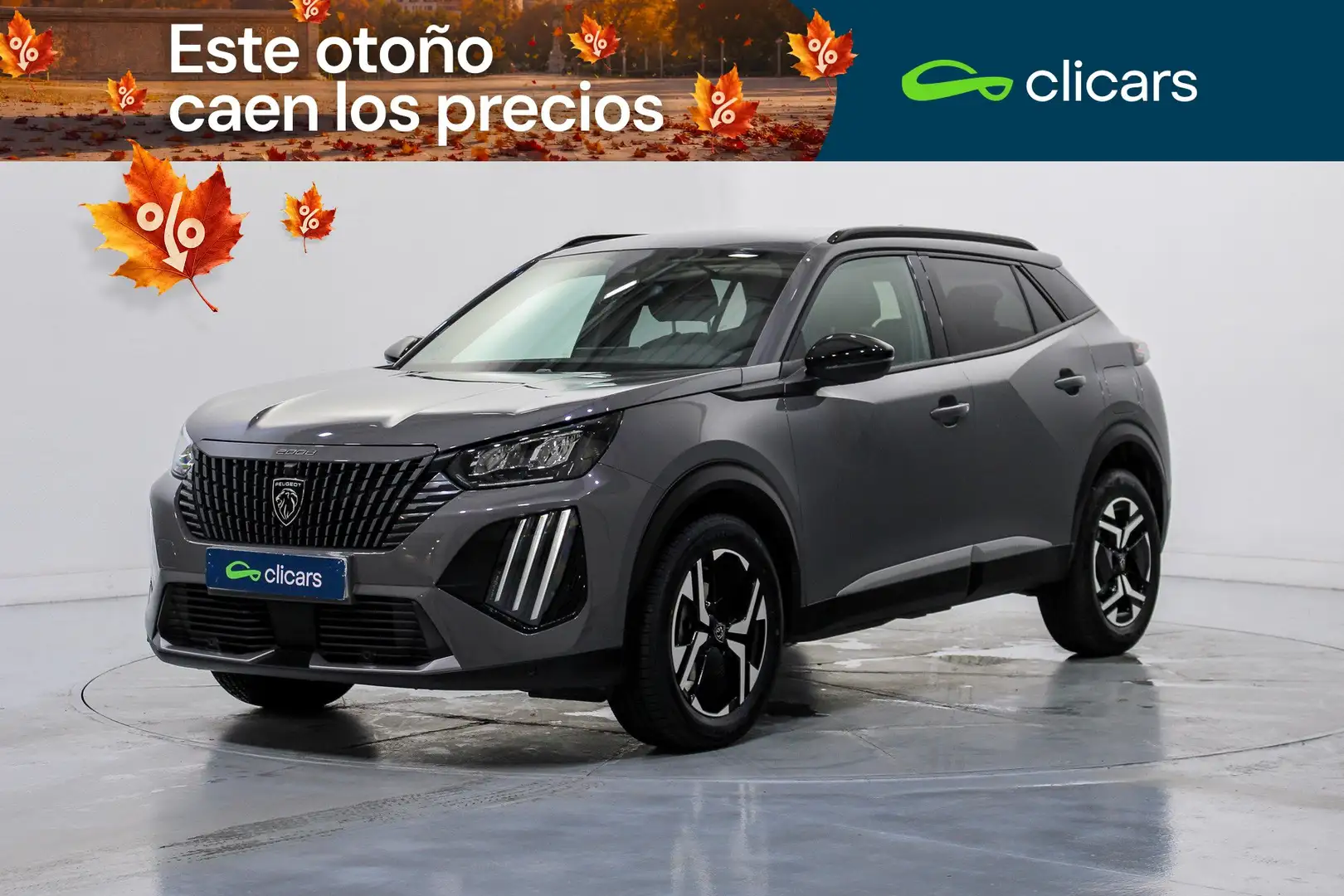 Peugeot 2008 1.2 PureTech S&S Allure 100 Gris - 1