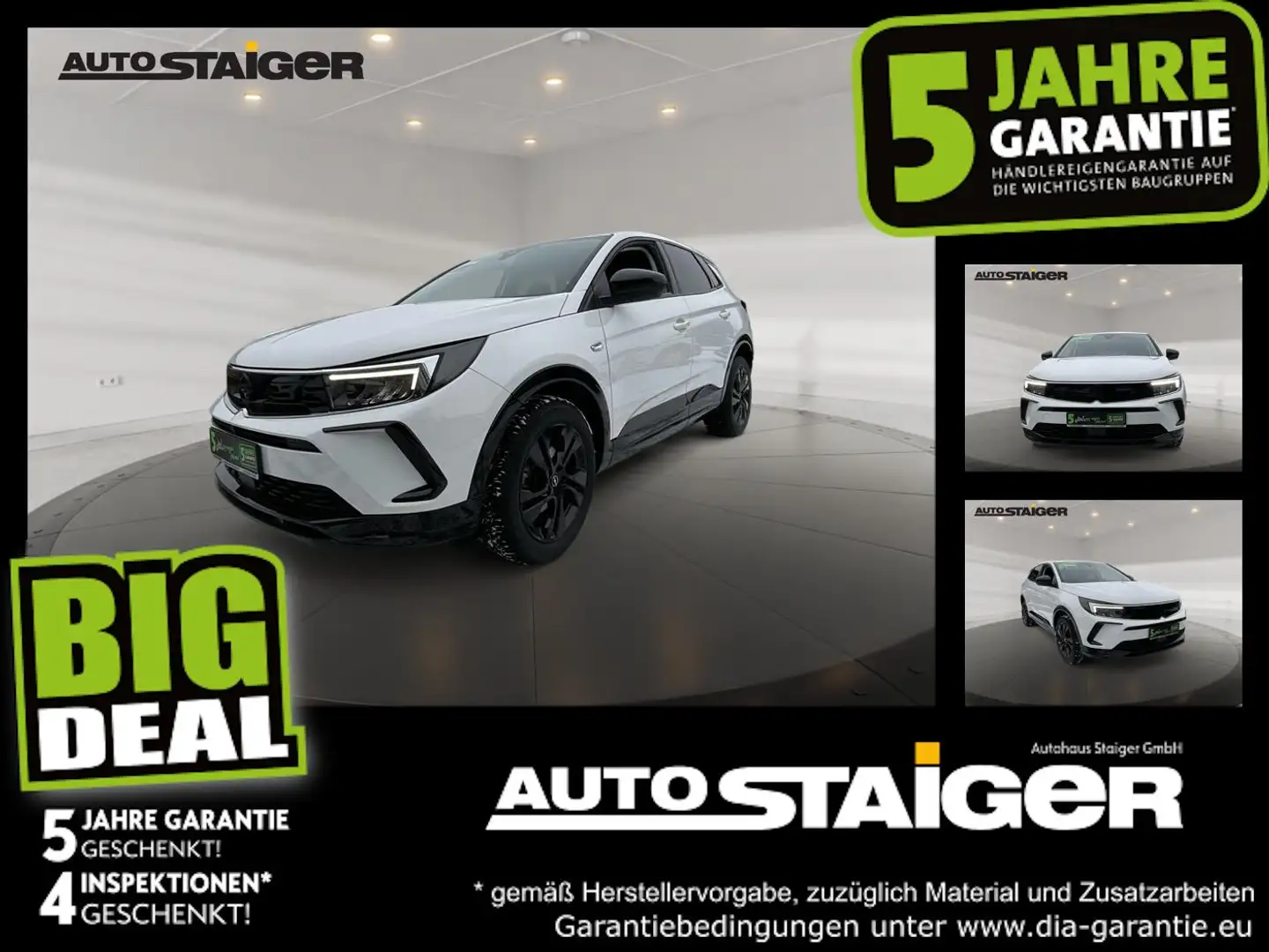 Opel Grandland GS Line DIESEL Winterpaket, AGR-Sitz, PDC,.... Weiß - 1