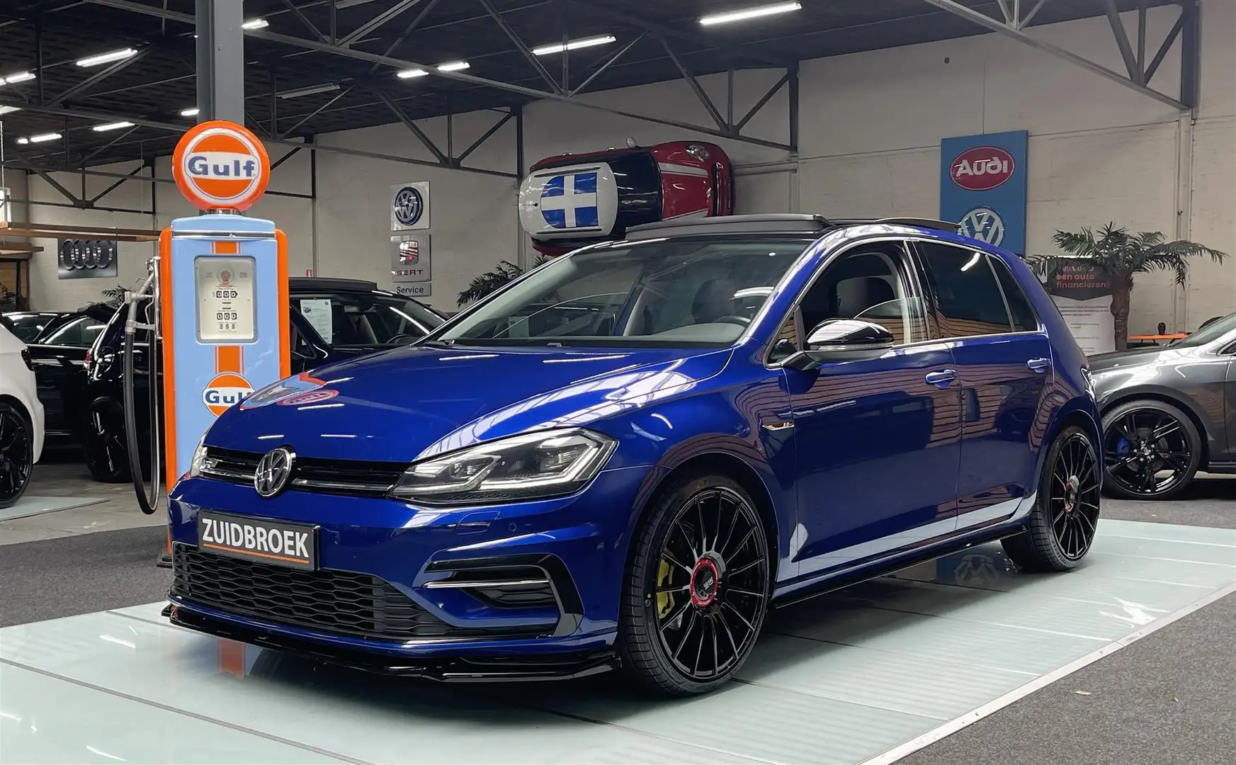 Volkswagen Golf 1.4 TSI 125PK 5-Deurs R-LINE MAXTON Panodak Bleu - 1
