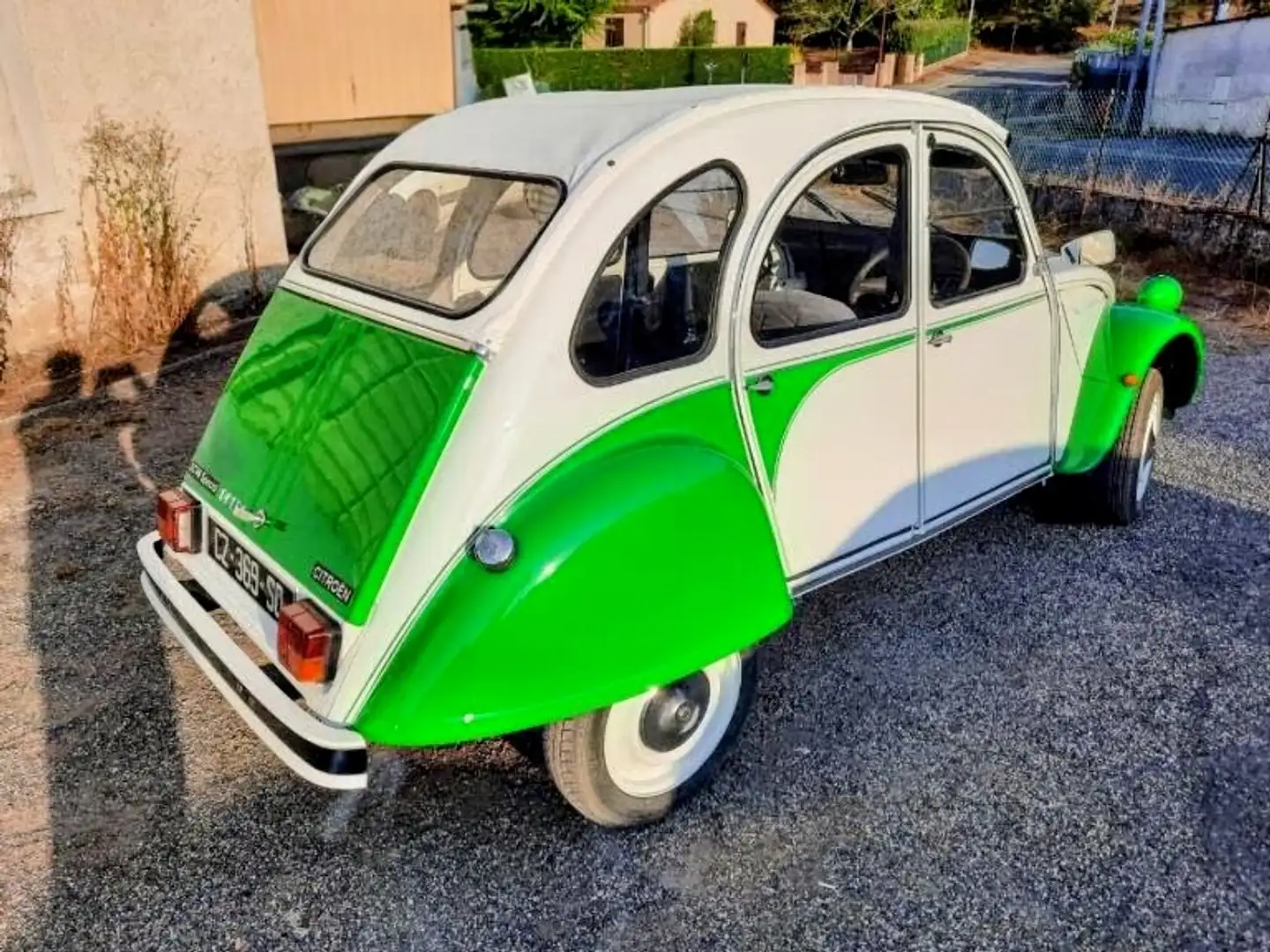 Citroen 2CV Blanc - 2