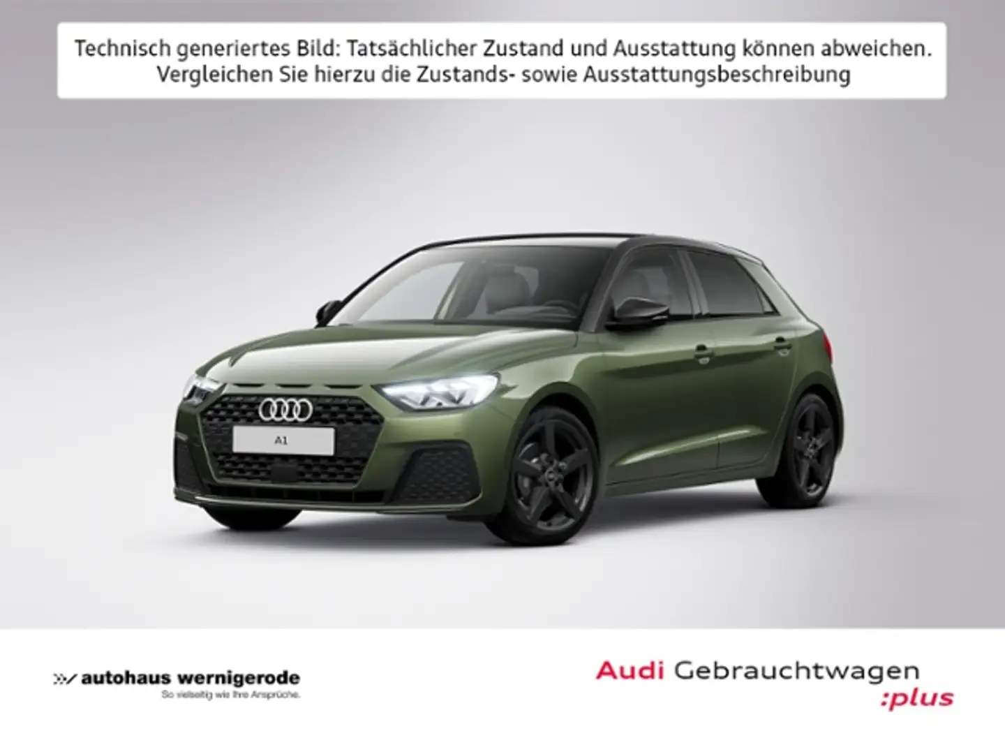 Audi A1 Sportback Grün - 1