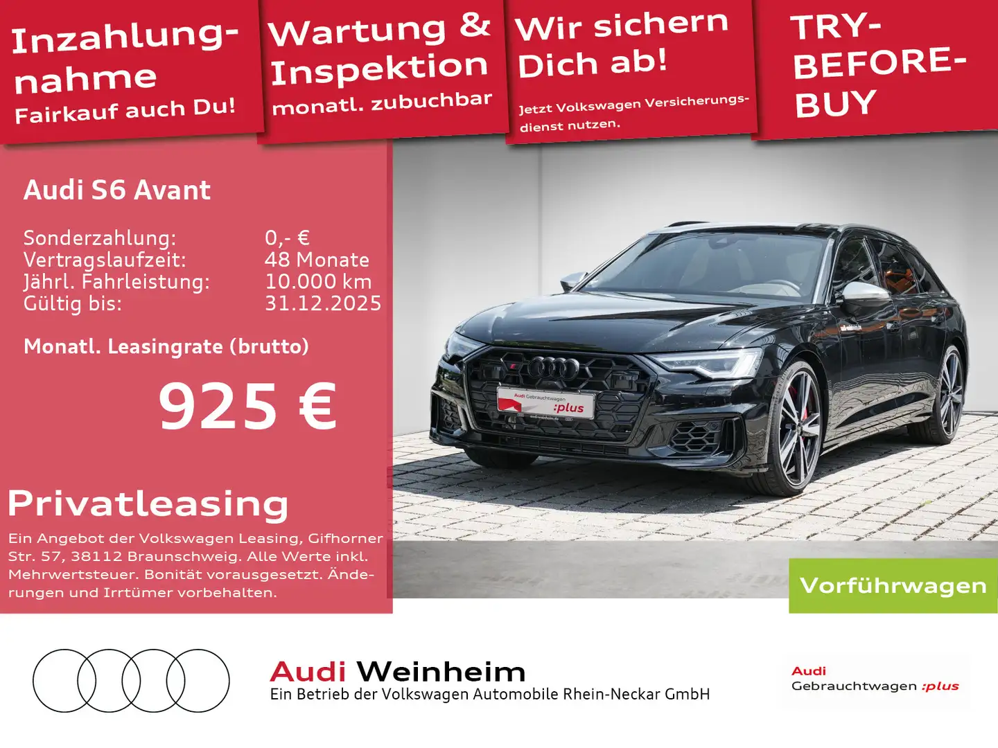 Audi S6 3.0 TDI quattro AHK Pano Sound uvm Schwarz - 1