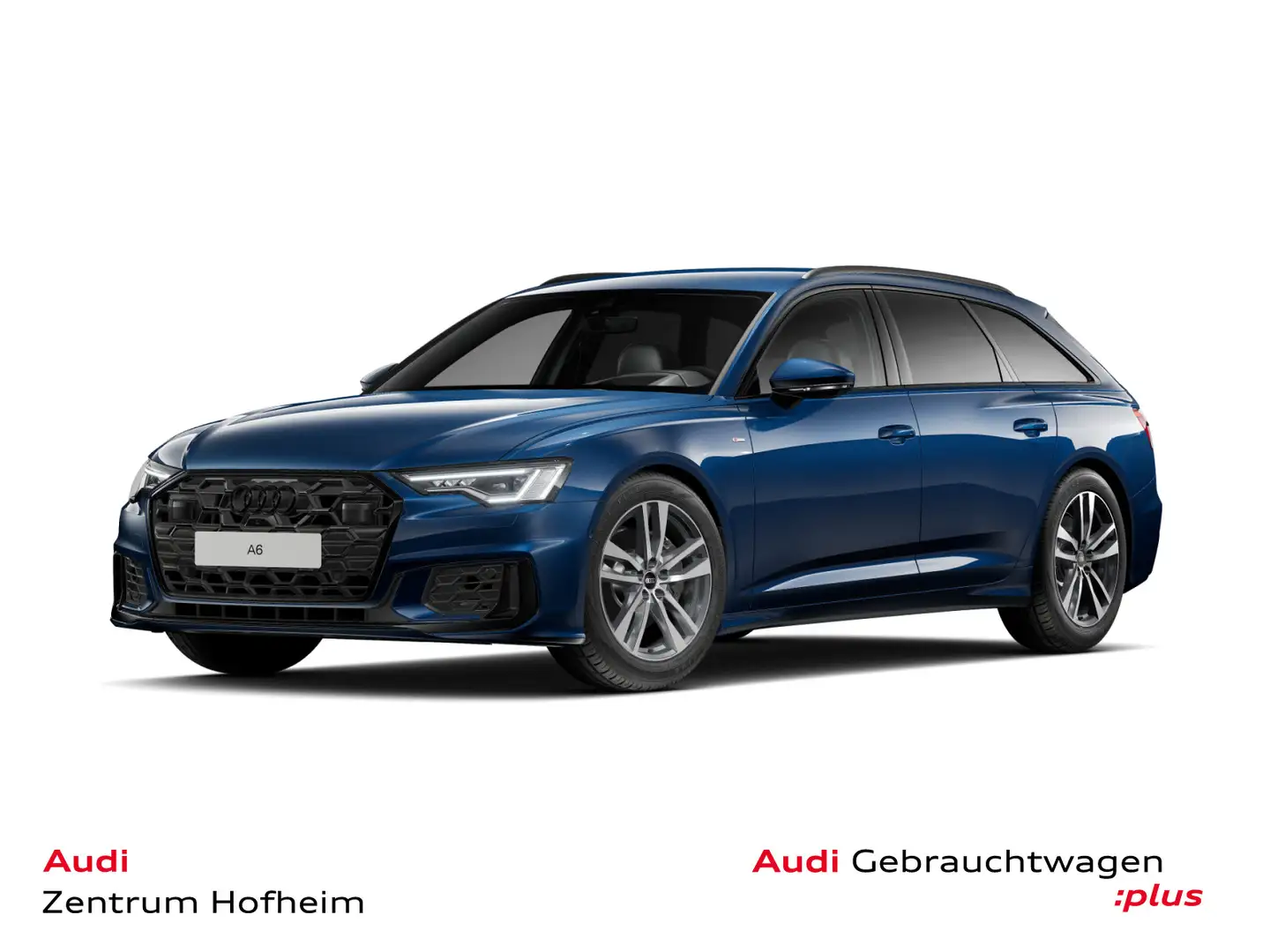 Audi A6 45 TFSI S line S tro*HUD*Matrix*Virtual Blau - 1