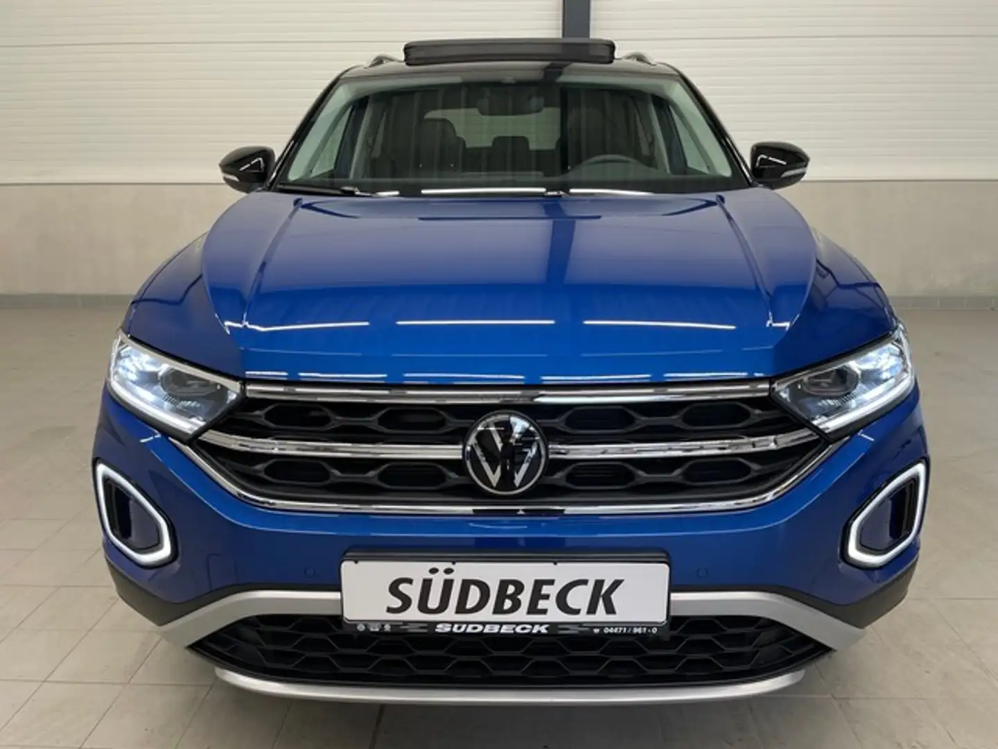Volkswagen T-Roc 2.0 TDI Style LANE+ACC+APP+PANO+SOUND-BEATS+KAM... Blau - 2