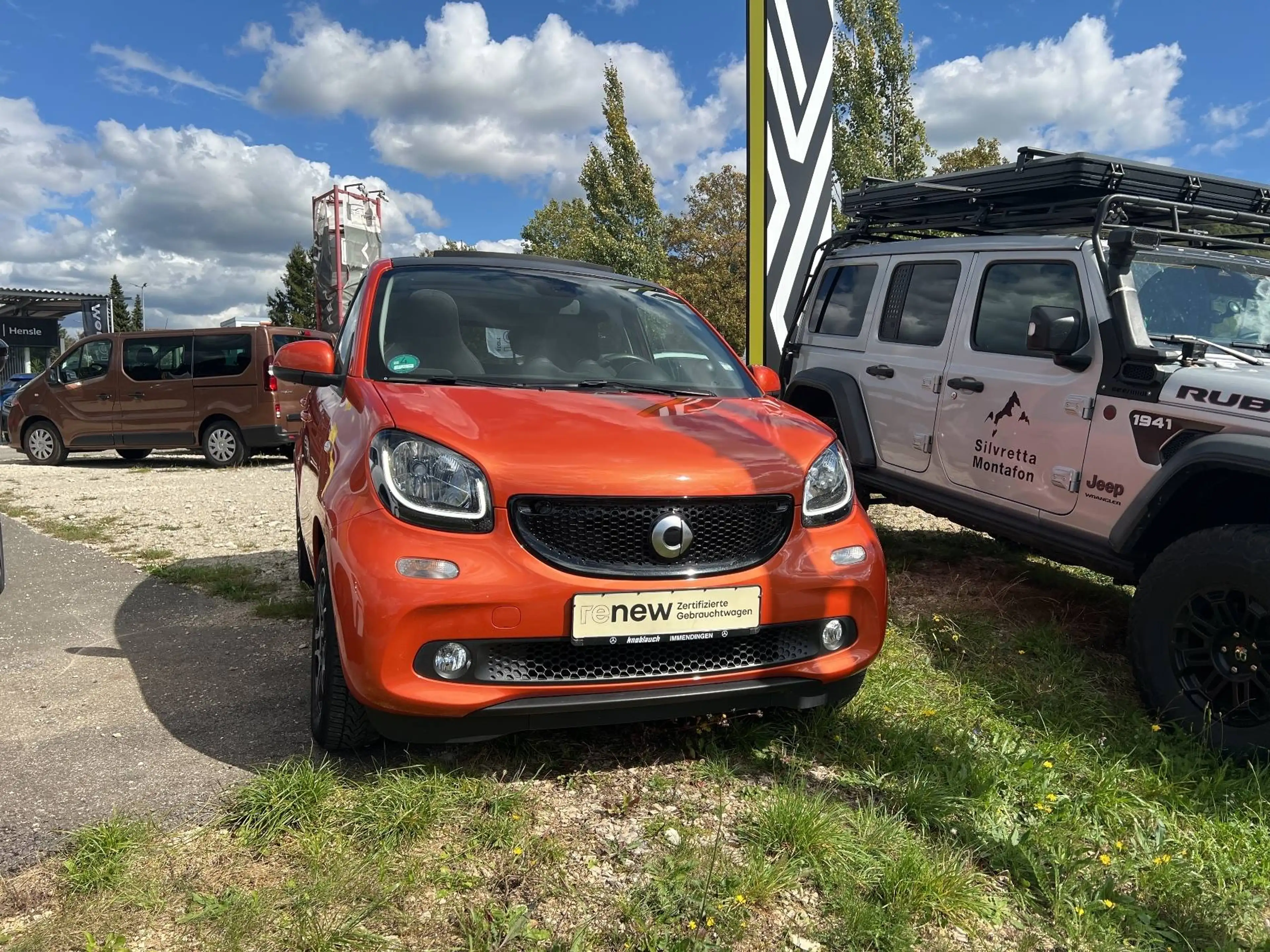 smart forFour passion Faltdach — photo 2