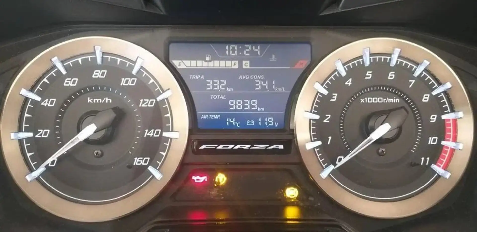 Honda Forza 350 Grigio - 1