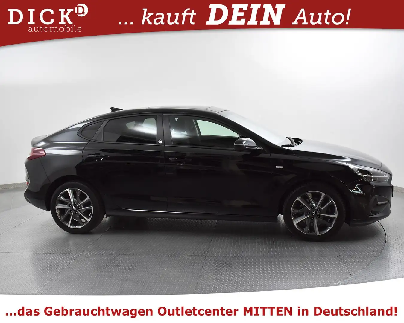 Hyundai i30 Fastback Editi 30+ PANO+NAV+LED+SHZ+KAM+DAB+ Fekete - 2