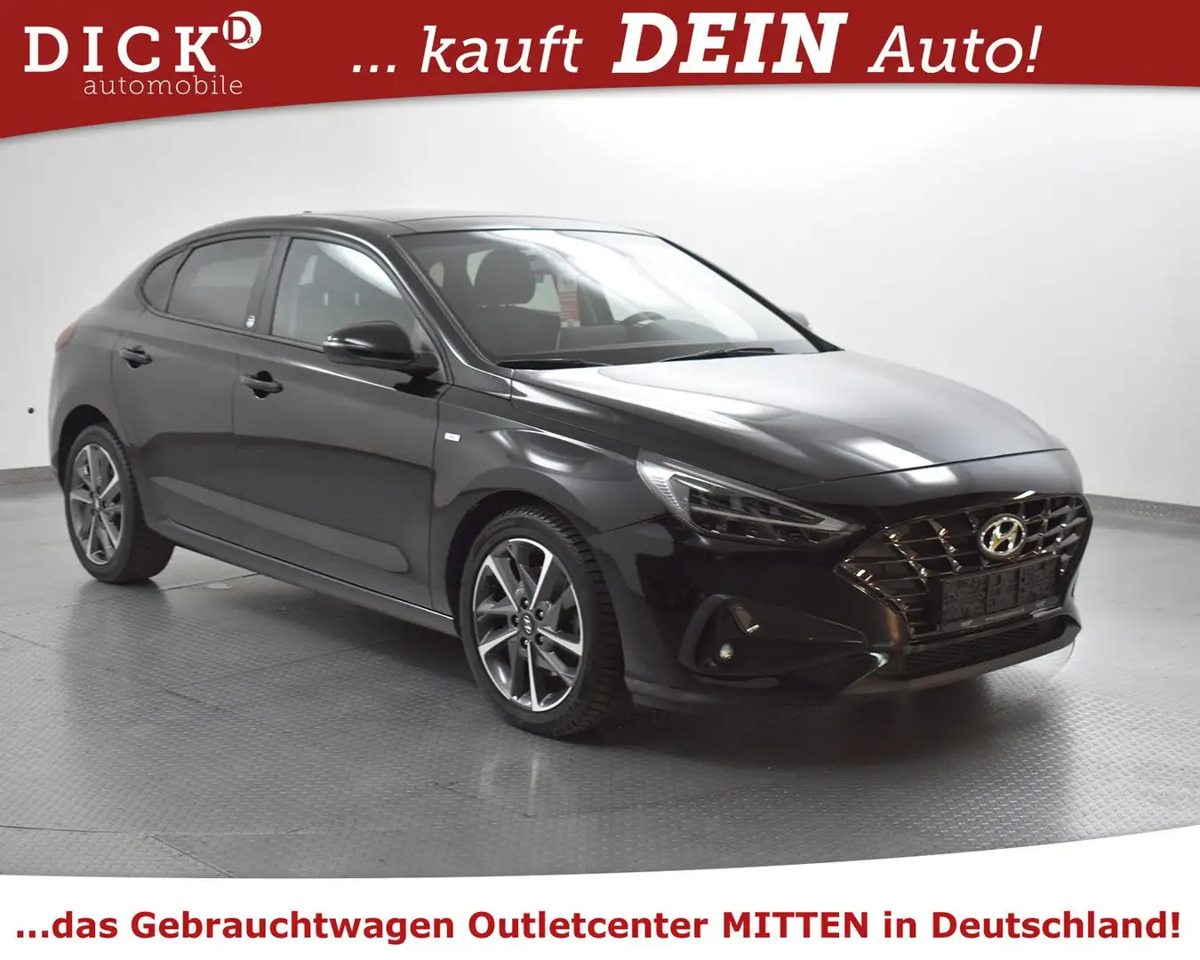 Hyundai i30 Fastback Editi 30+ PANO+NAV+LED+SHZ+KAM+DAB+ Fekete - 1
