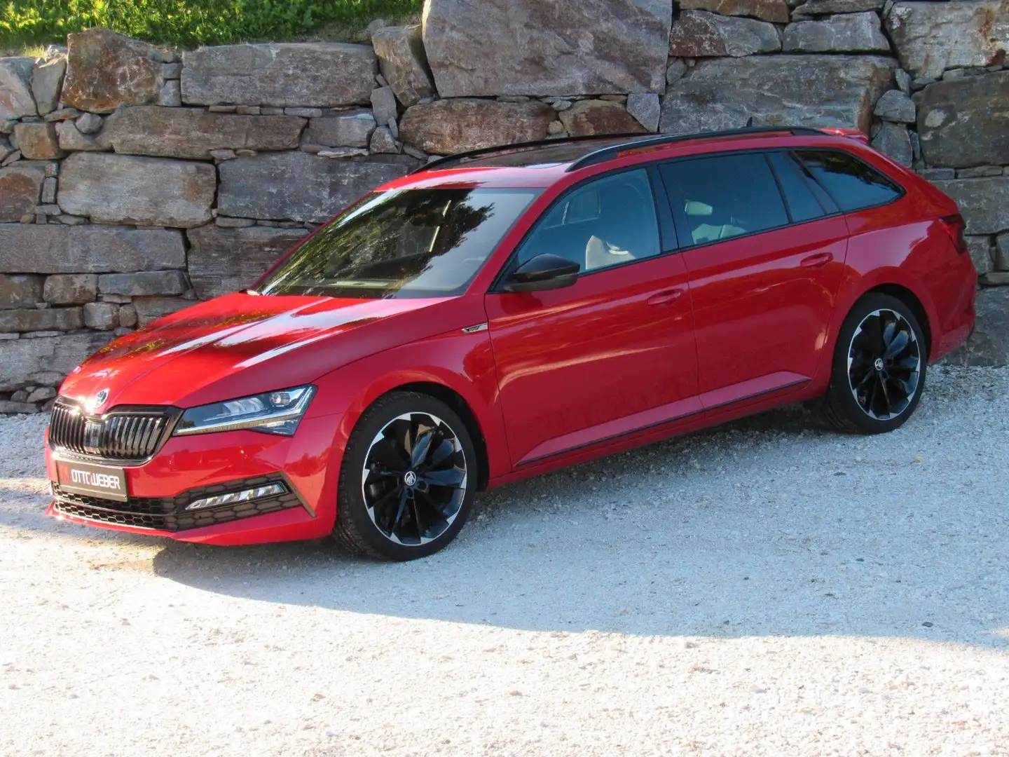 Skoda Superb 2.0 TDI 4x4 SPORTLINE COMBI 360° PANORAMA Rot - 2