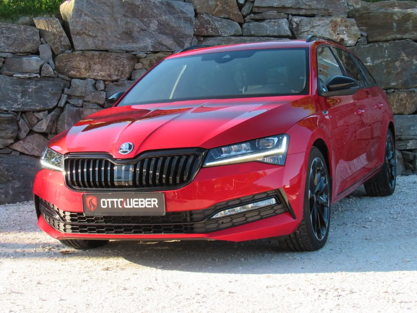 Skoda Superb 2.0 TDI 4x4 SPORTLINE COMBI 360° PANORAMA Rot - 1