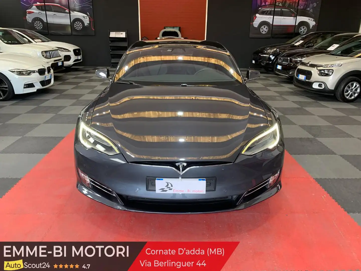 Tesla Model S 100kWh All-Wheel Drive Grigio - 2