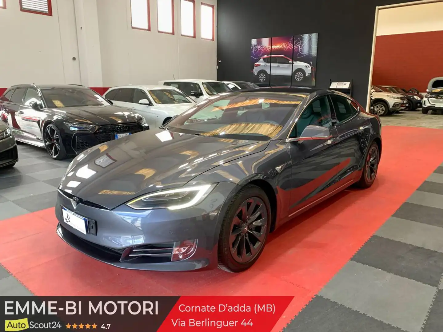 Tesla Model S 100kWh All-Wheel Drive Grigio - 1