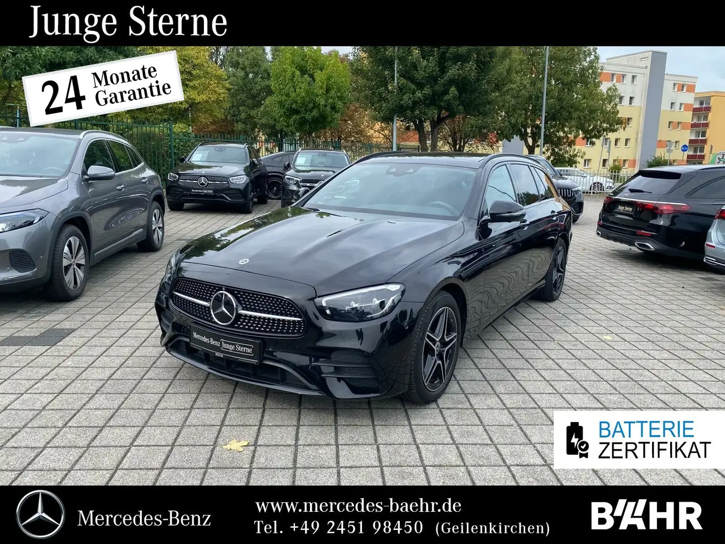 Mercedes-Benz E 300 E 300 e T-Modell AMG Line Exterieur/Navi/Styling Schwarz - 1