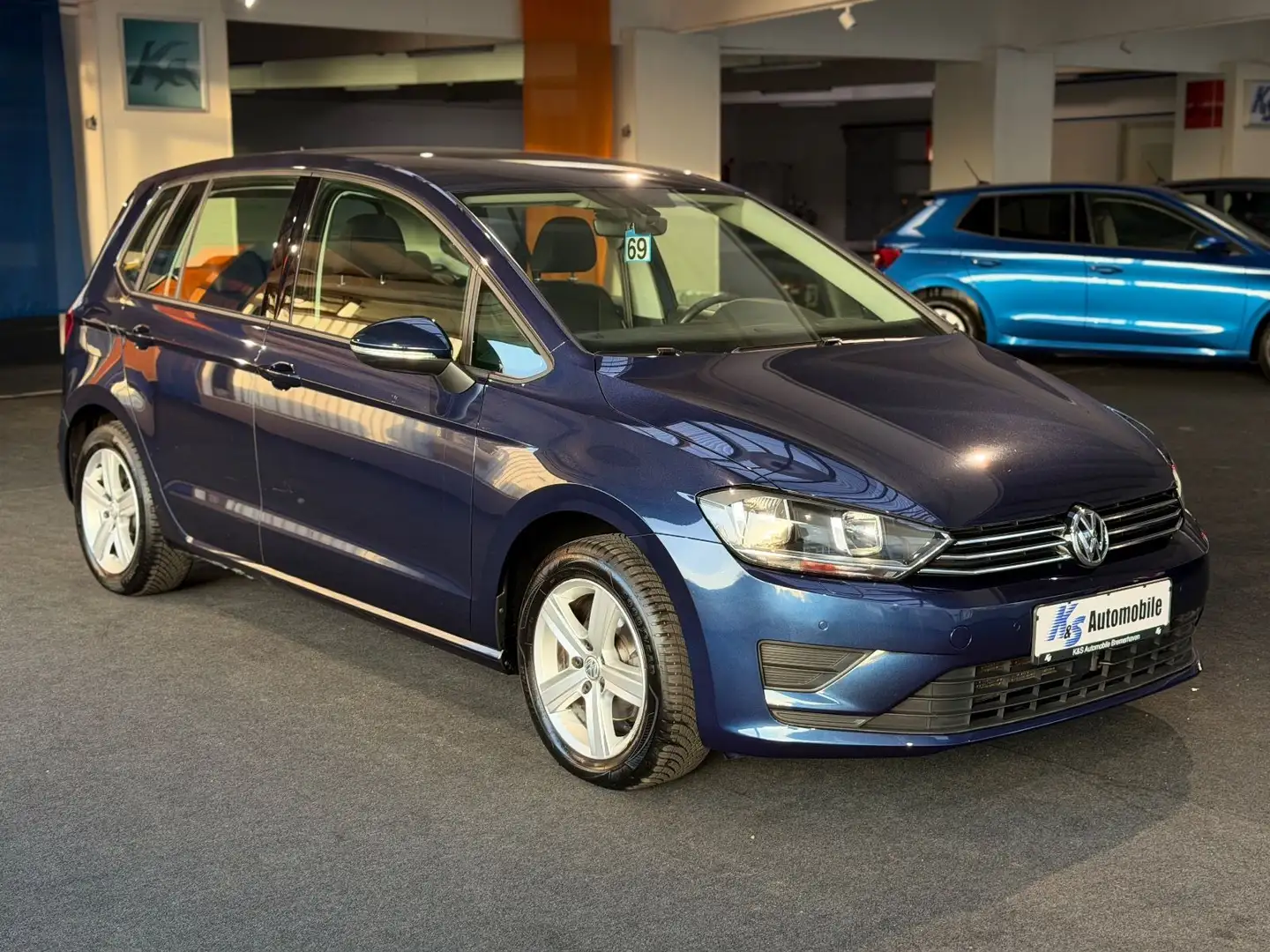 Volkswagen Golf Sportsvan VII*DSG*AHK*SITZH.*PDC*NAVI* Blau - 1