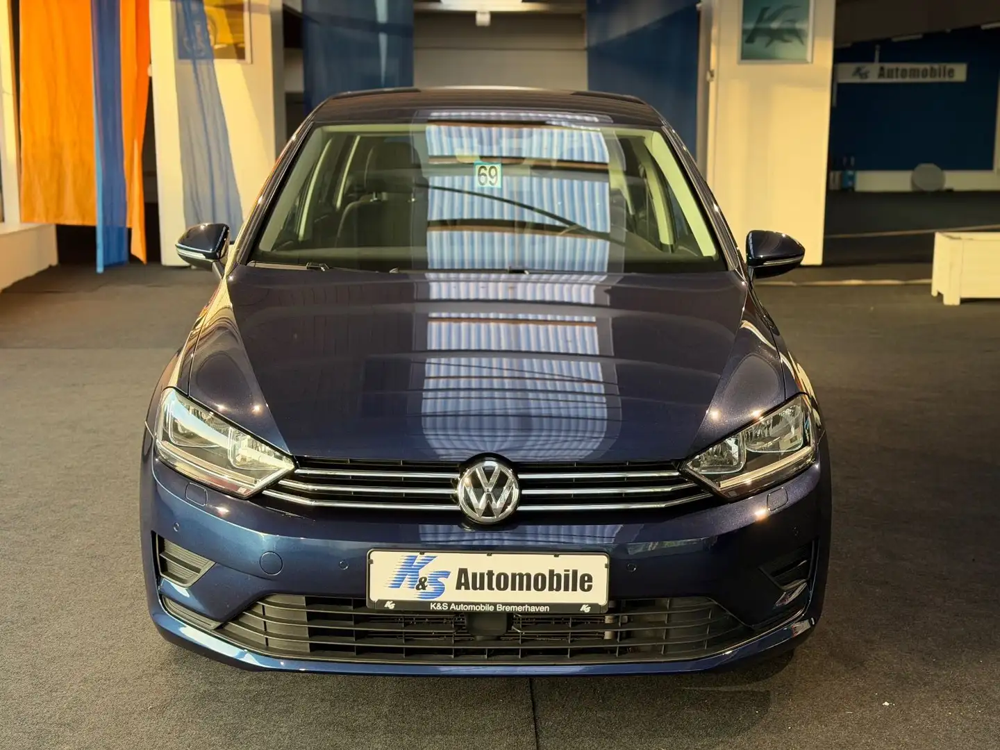 Volkswagen Golf Sportsvan VII*DSG*AHK*SITZH.*PDC*NAVI* Blau - 2