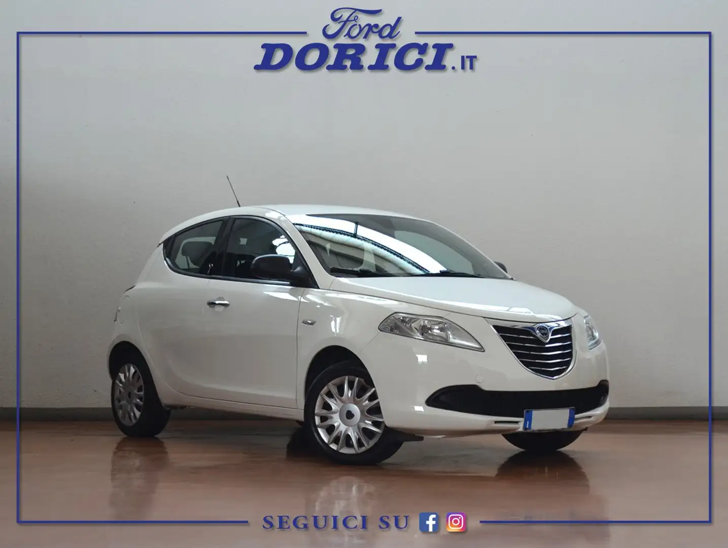Lancia Ypsilon 1.2 8v Silver 69cv Bianco - 1