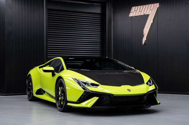 Imagine Lamborghini Huracán Tecnica Carbon front & rear bonnet + Alcantara