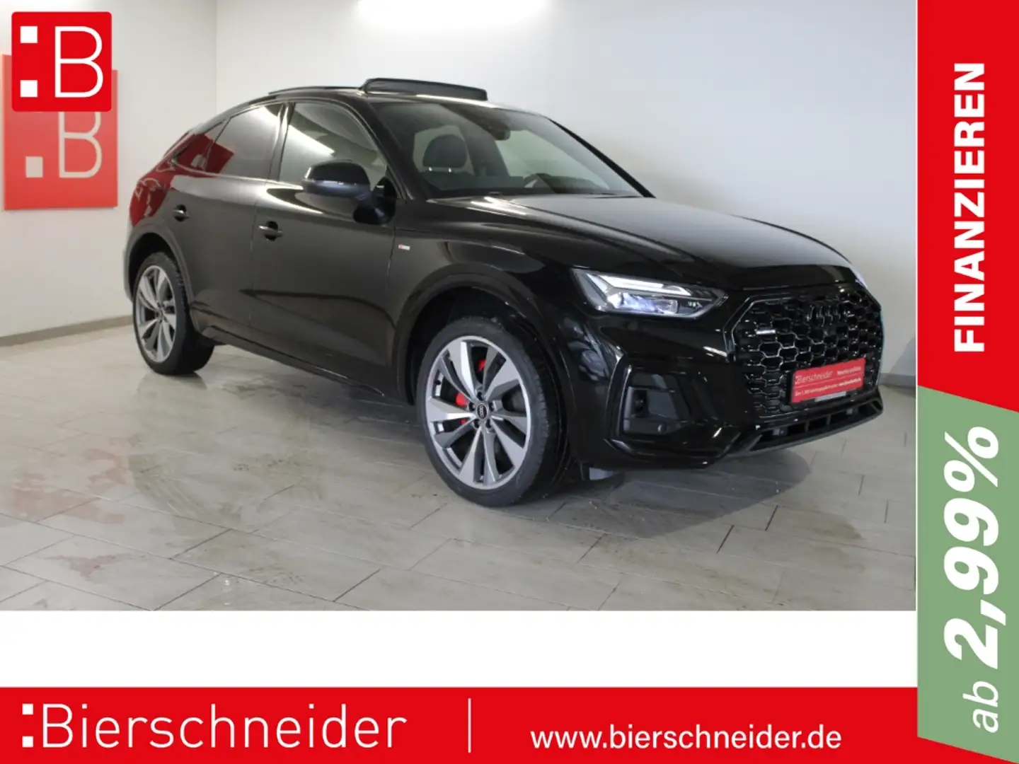 Audi Q5 Sportback 45 TFSI quattro 2x S-Line  Black 21 PANO Black - 1