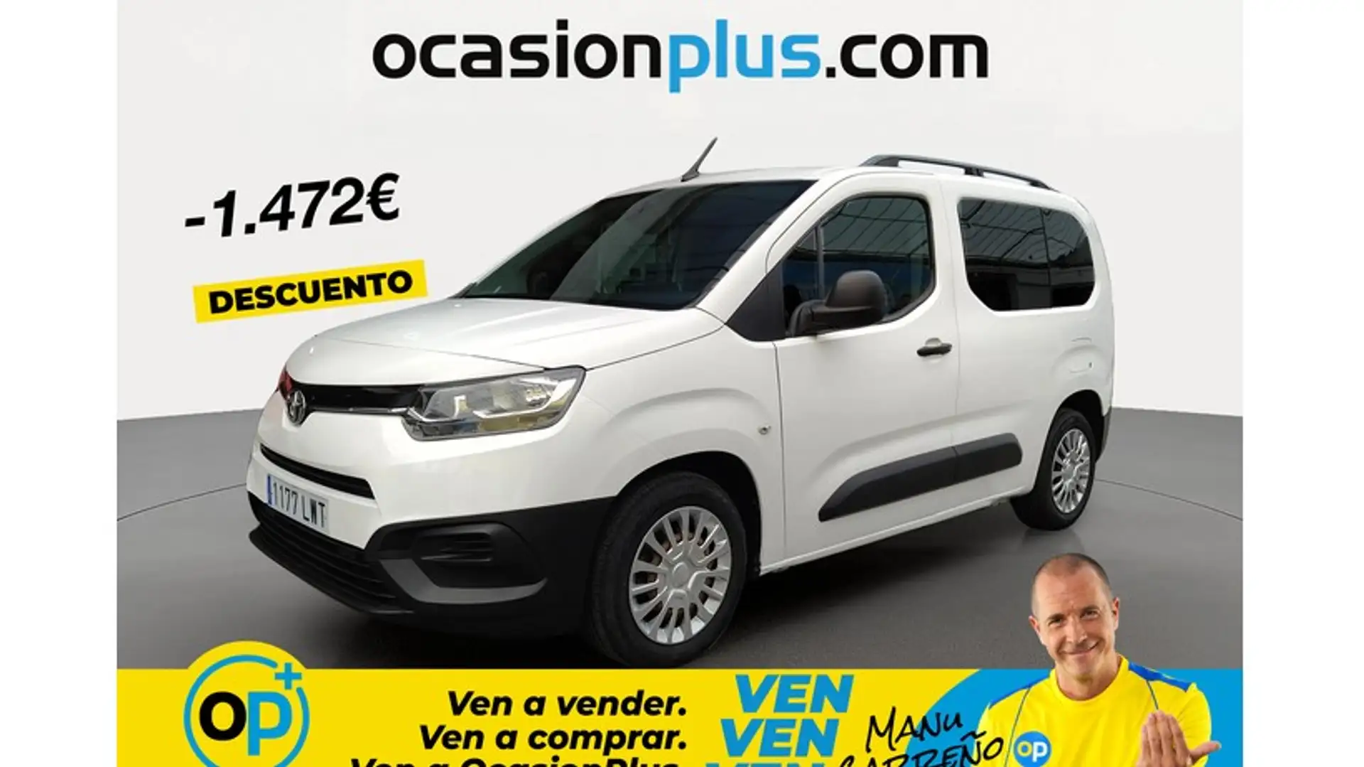 Toyota Proace Family L1 1.5D 5pl. Active Blanco - 1