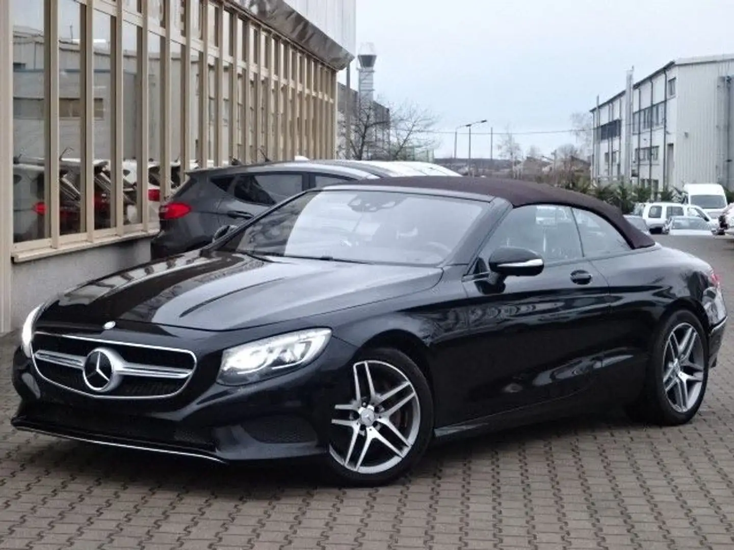 Mercedes-Benz S 500 Cabrio 9G-TRONIC Burmester Designo AMG Siyah - 2