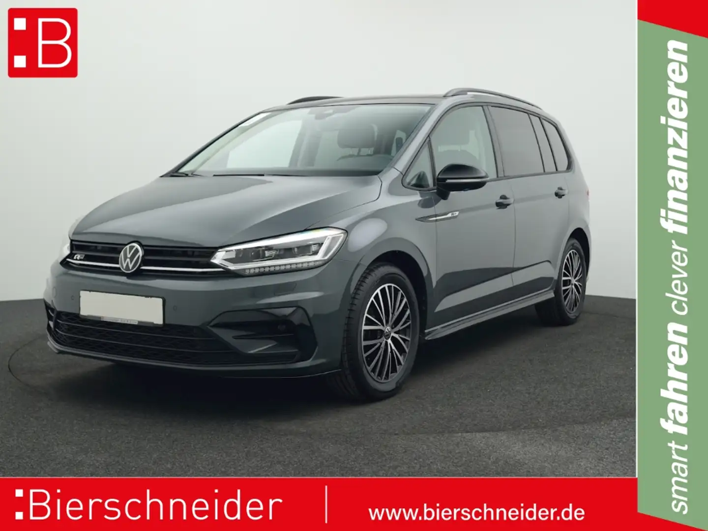 Volkswagen Touran 2.0 TDI DSG Highline RLine BLACK-STYLE KAMERA NAVI Grau - 1