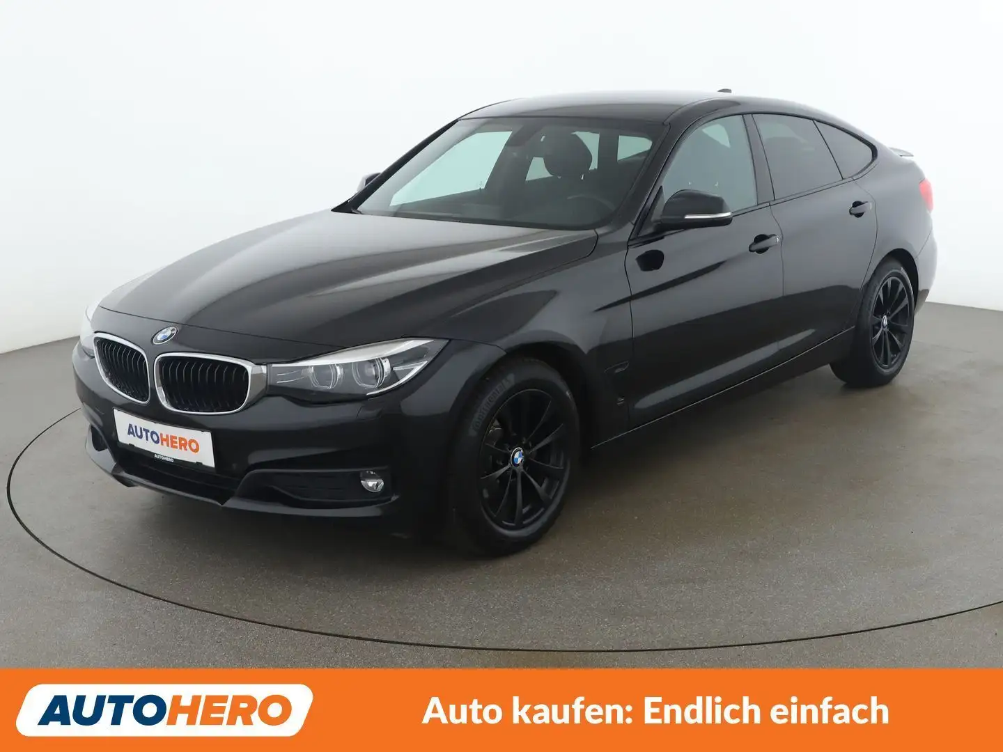 BMW 320 320d GT xDrive Advantage Schwarz - 1