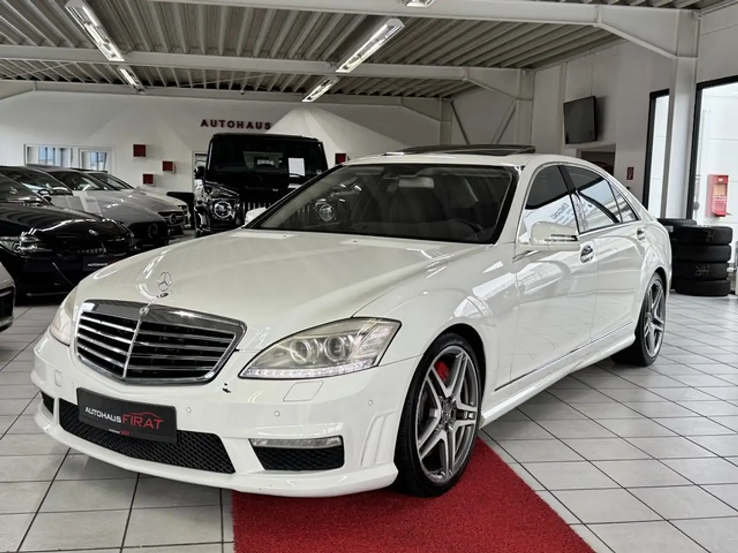 Mercedes-Benz S 63 AMG L Leder+Memory+SD+Kamera Weiß - 2