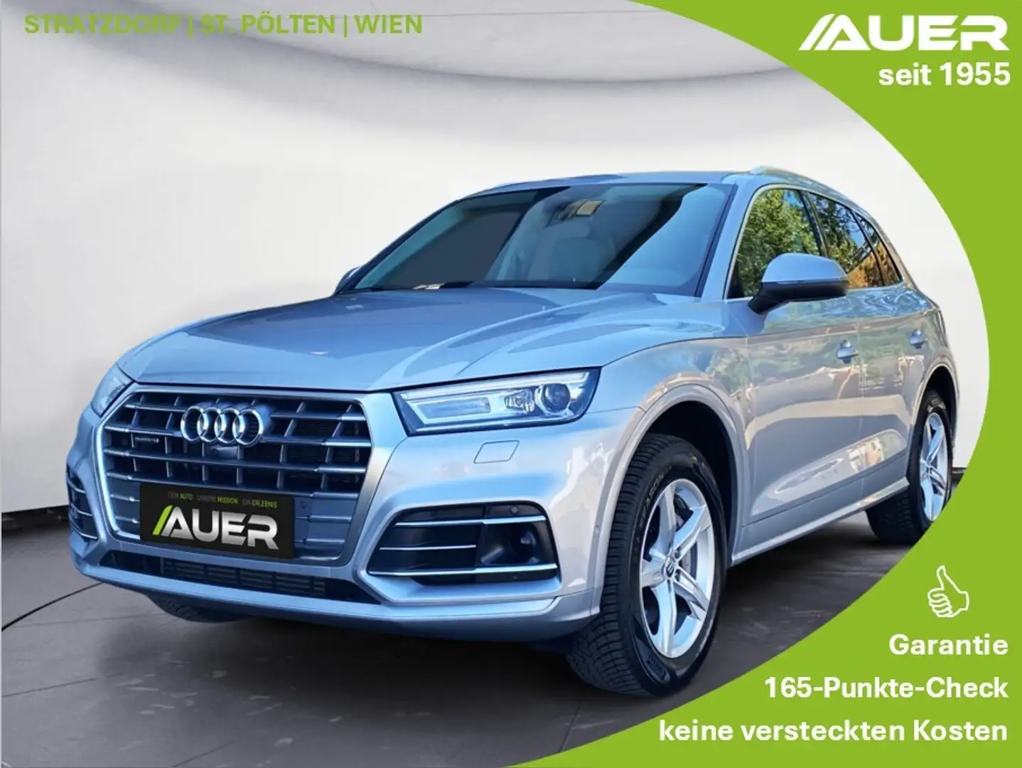 Audi Q5 50 TFSIe PHEV quattro Aut. 299PS | Alcantara| N... Silber - 1