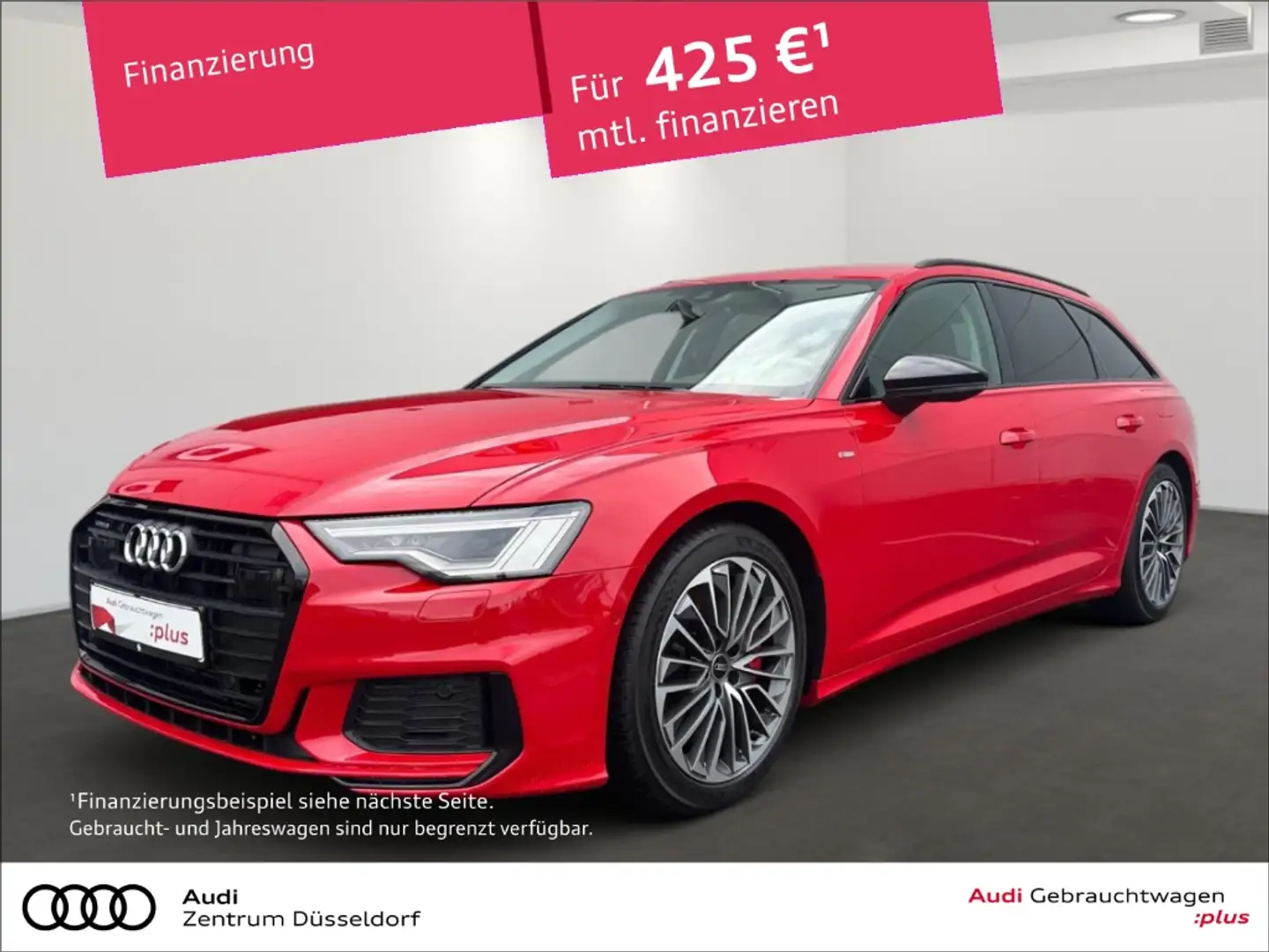 Audi A6 Avant 55 TFSI e quattro S line MATRIX AHK ACC Rot - 1
