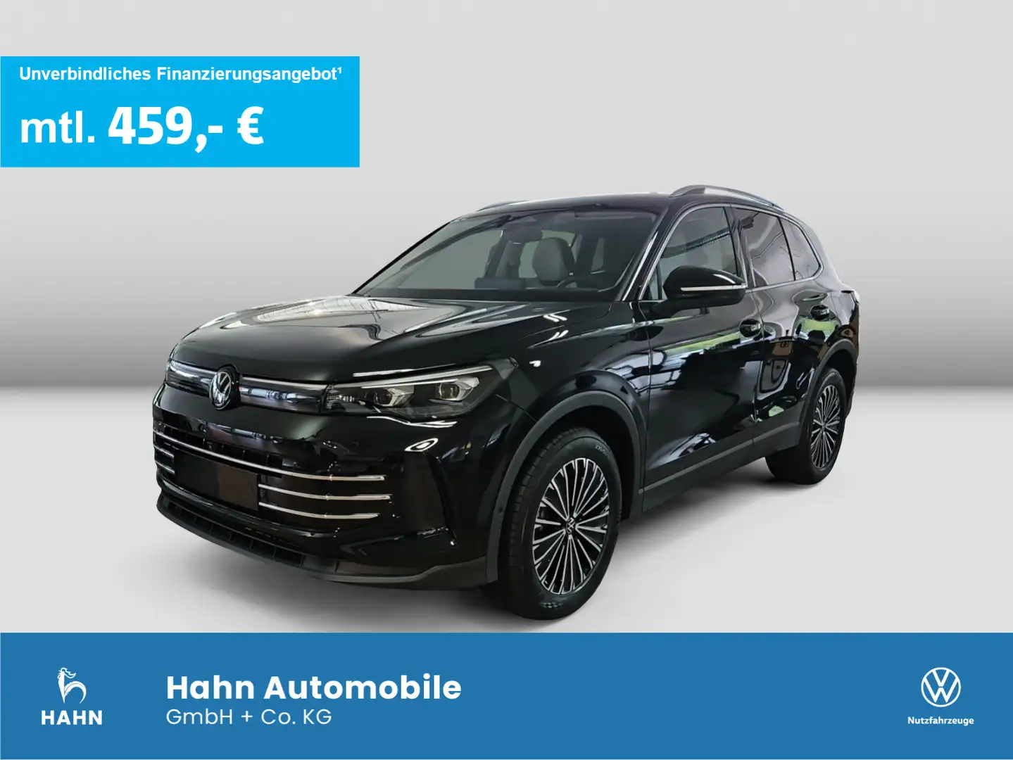 Volkswagen Tiguan Elegance 2,0l TDI 4MOTION 193PS DSG AHK i Schwarz - 1