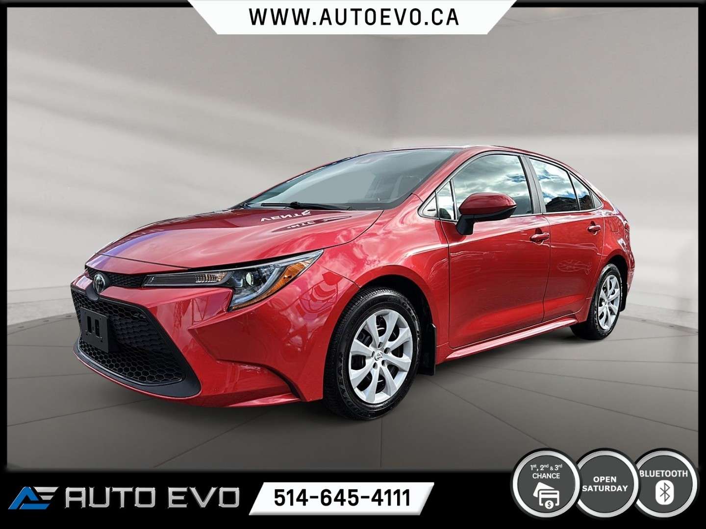 2020 Toyota Corolla LE * Sièges chauffant * Caméra de recule *