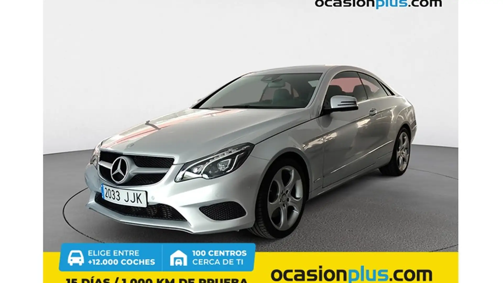 Mercedes-Benz E 220 Coupé 220CDI (4.75) Plateado - 1