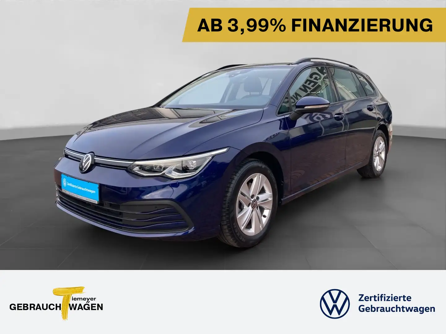 Volkswagen Golf Variant 1.5 TSI DSG LIFE NAVI AHK LED+ ACC Blau - 1