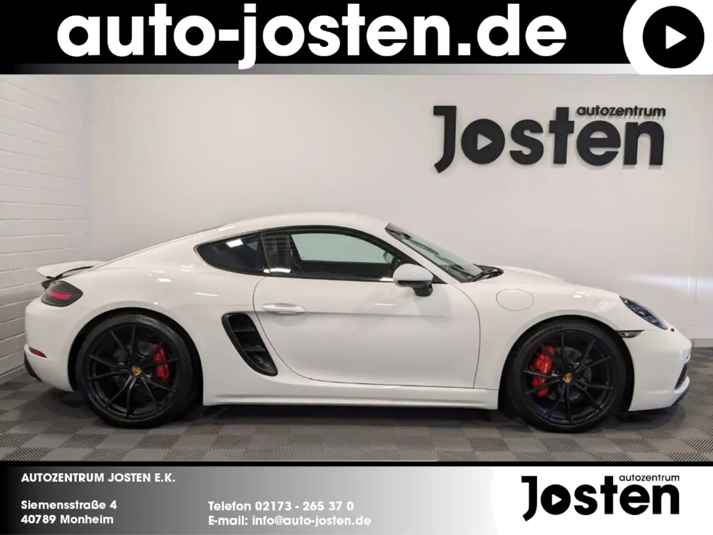 Porsche Cayman GTS 718 18-Wege Dyn. Light BOSE PASM Appr. Weiß - 2