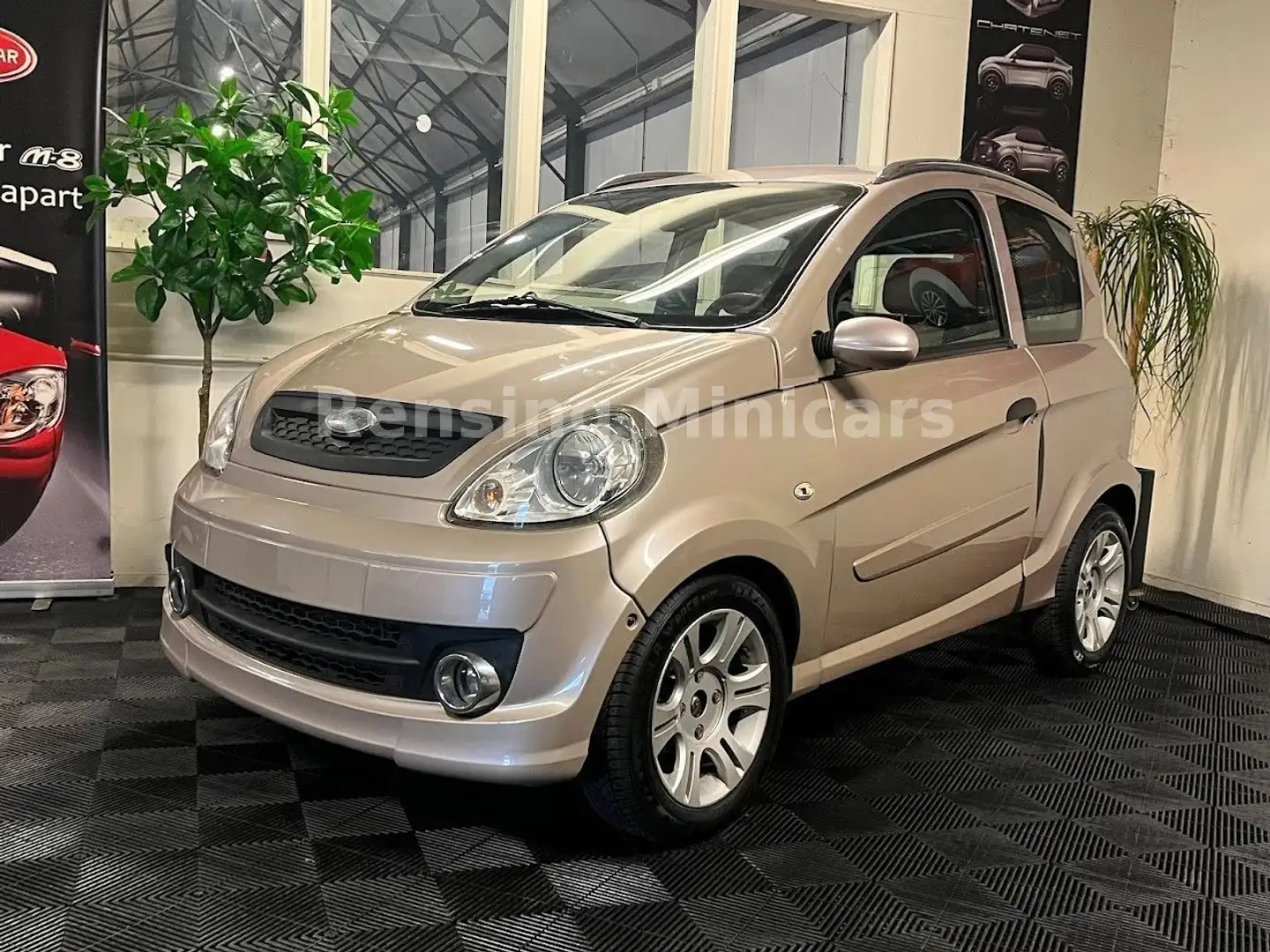 Microcar M.Go CREAM SXI XXL Mopedauto Leichtmobile 45 KM Beige - 2