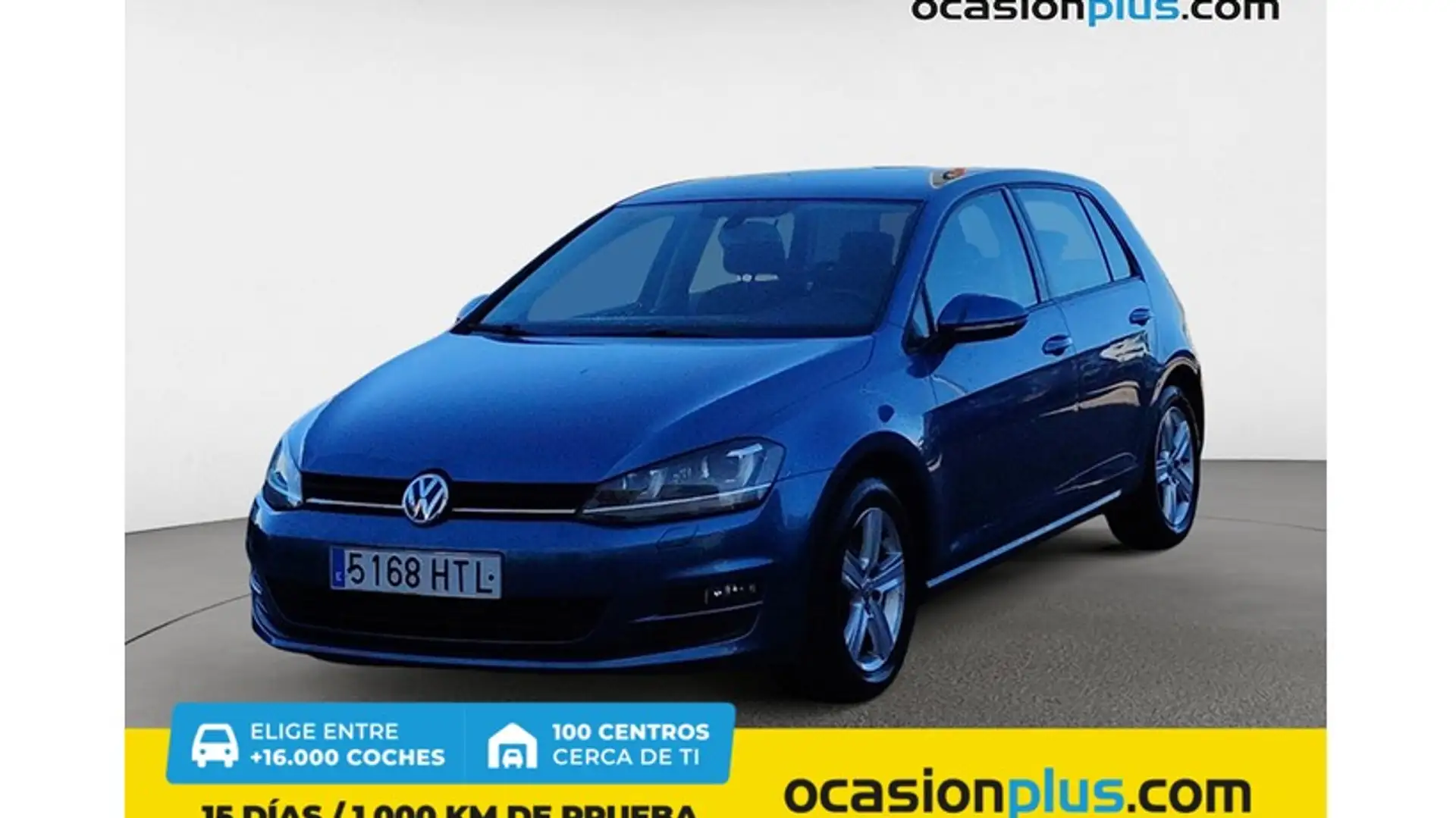 Volkswagen Golf 1.4 TSI BMT Advance DSG 122 Azul - 1