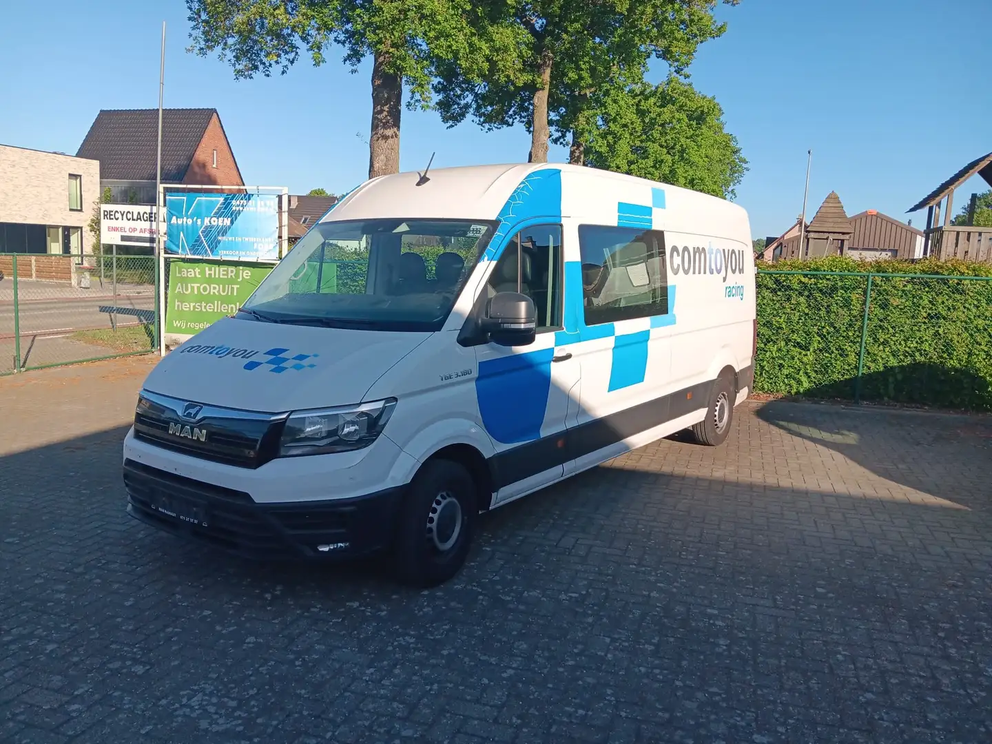 MAN TGE dubbel cabine L4 Wit - 1