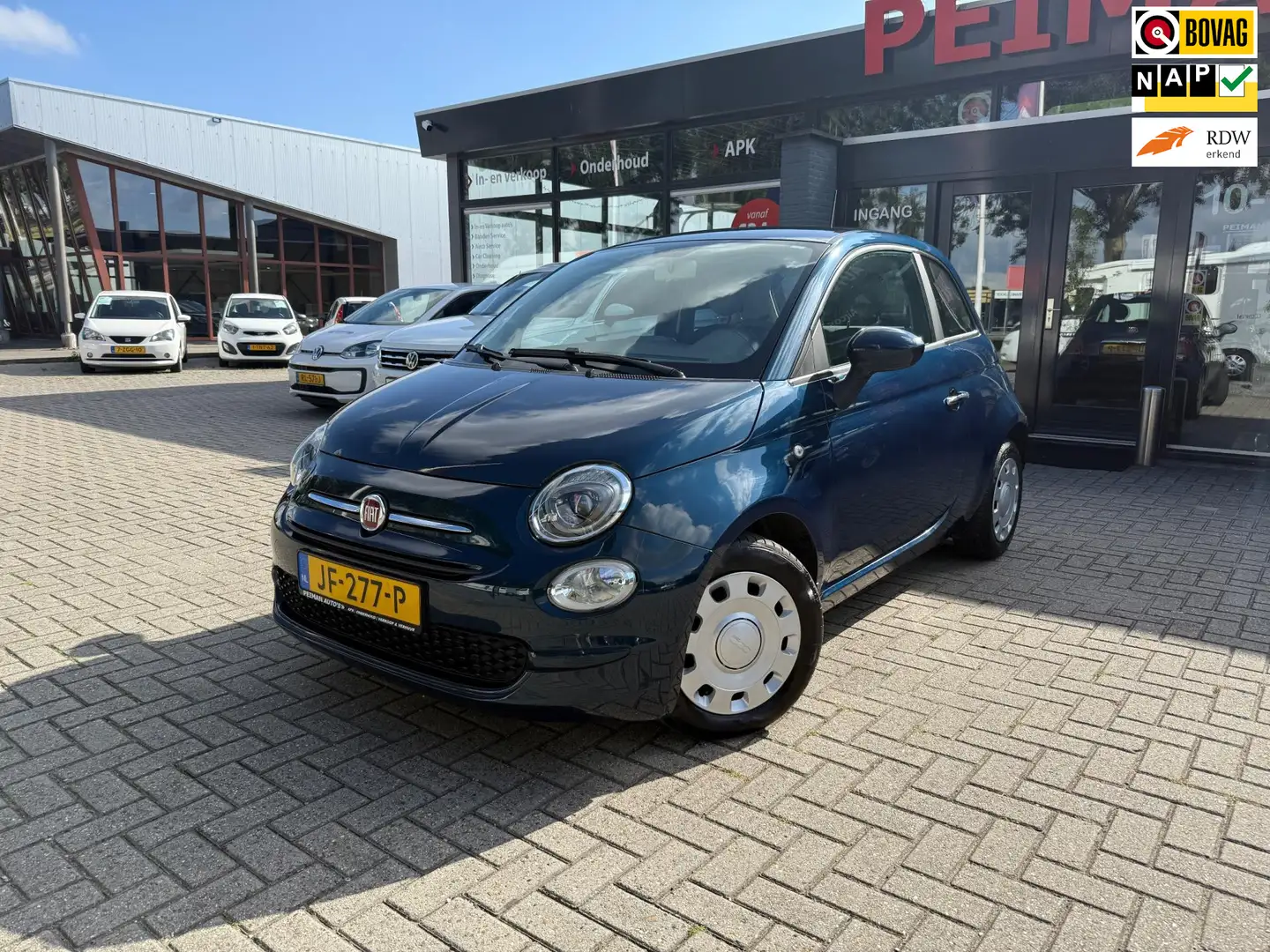 Fiat 500 1.0 TwinAir Pop Bleu - 1