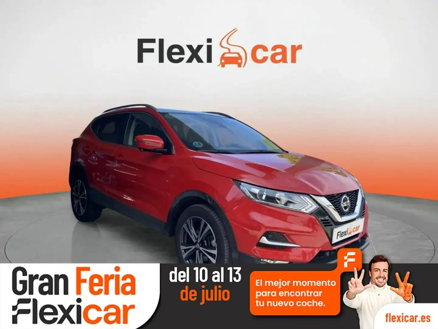 Nissan Qashqai DIG-T 116 kW (160 CV) E6D DCT ACENTA Rojo - 1