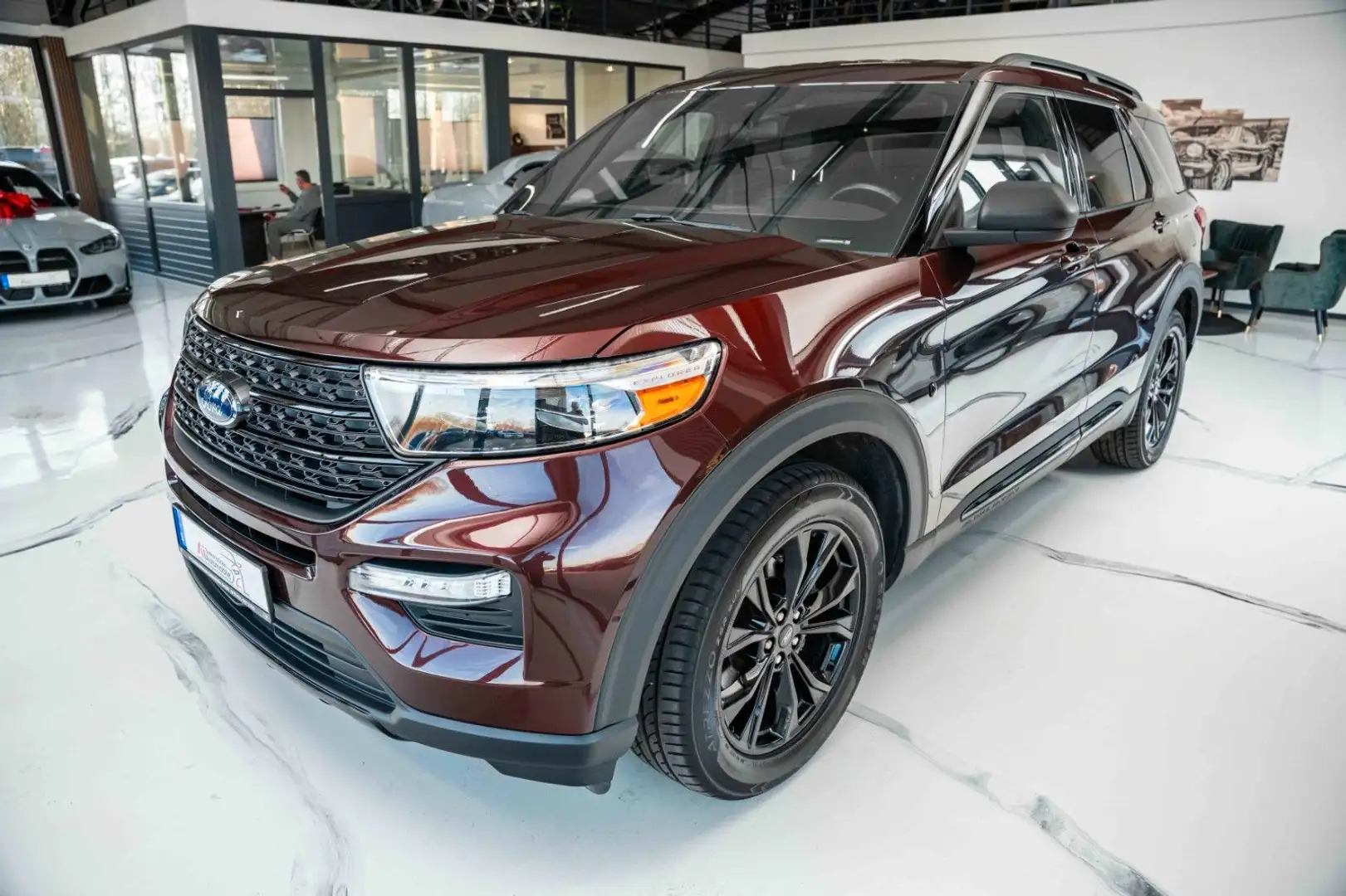 Ford Explorer Platinum  2.3 EcoBoost Rojo - 1