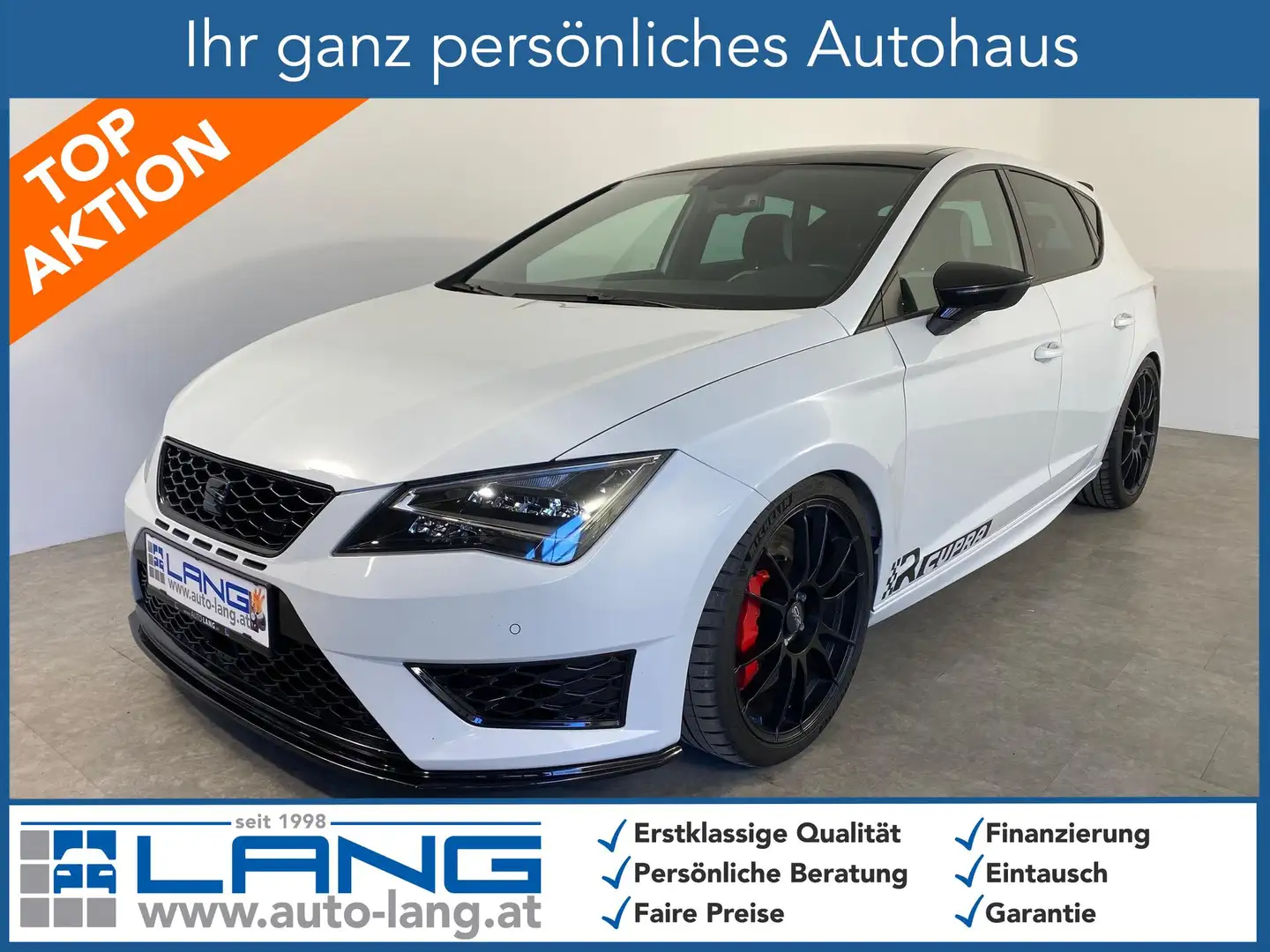 SEAT Leon Cupra 280 2,0 TSI DSG LED*NAVI*ACC 206 kW (280 ... Weiß - 1