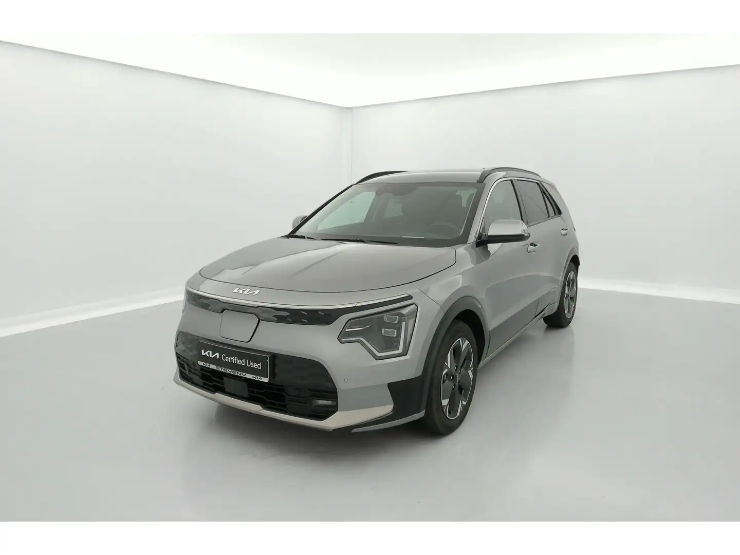 Kia e-Niro PULSE 64,8 Kwh 204CV *GPS*AIDE A LA CONDUITE* Grijs - 1